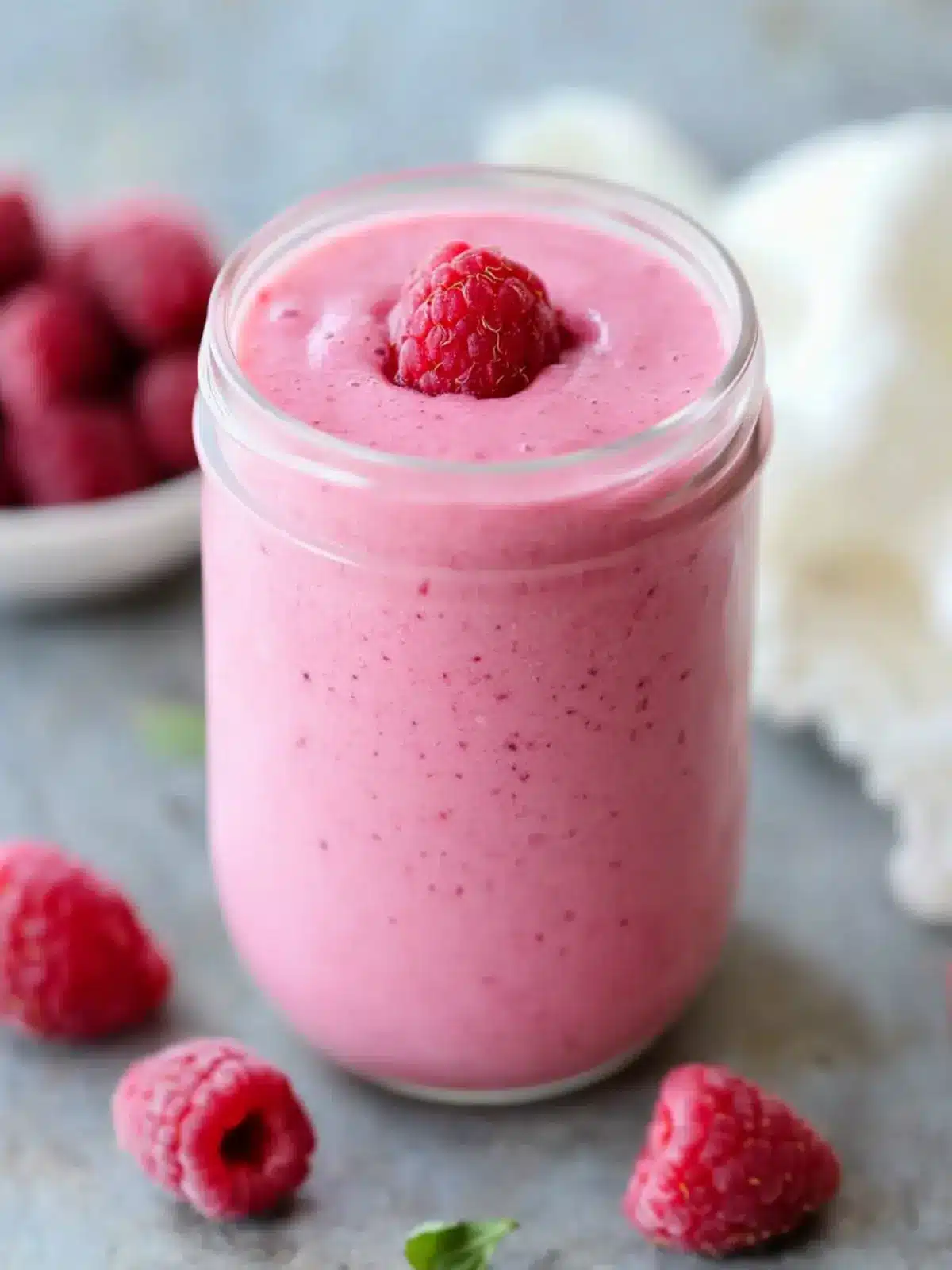 Creamy High Protein Raspberry Cheesecake Smoothie Bliss 5 High Protein Raspberry Cheesecake Smoothie