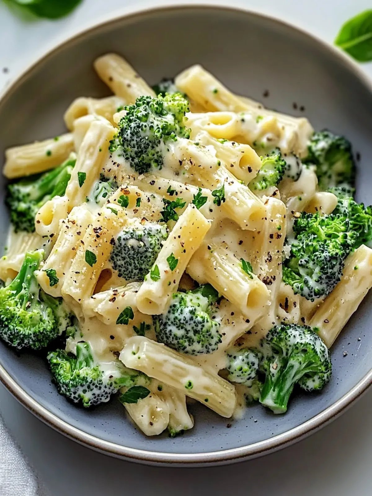 Creamy Broccoli White Bean Alfredo Vegan Ready in 30 Minutes 4 Creamy Broccoli White Bean Alfredo Vegan