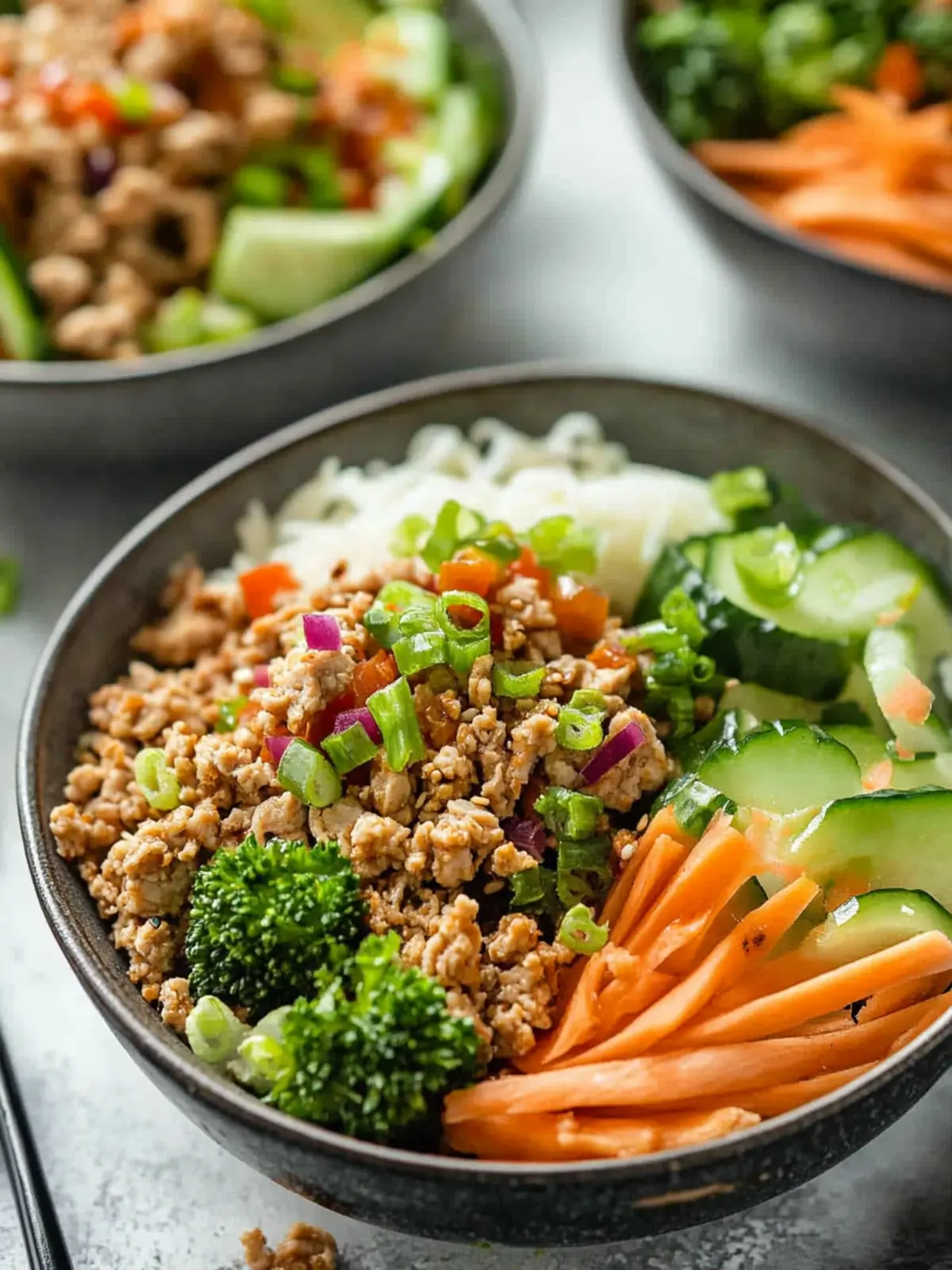 Savory Sesame Ground Turkey Bowls for a Quick Dinner Delight 5 Sesame Ground Turkey Bowls