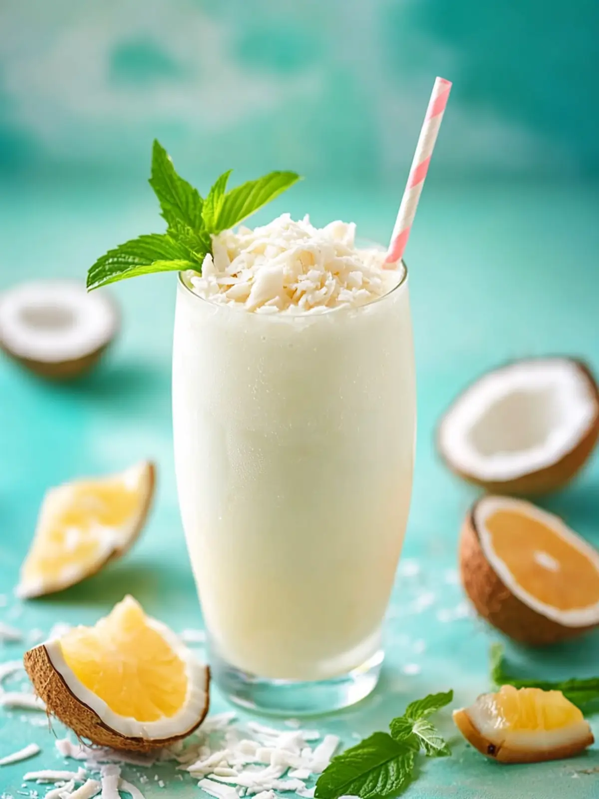 Delightful Refreshing Coconut Cream Mocktail for Spring Vibes 5 Refreshing Coconut Cream Mocktail