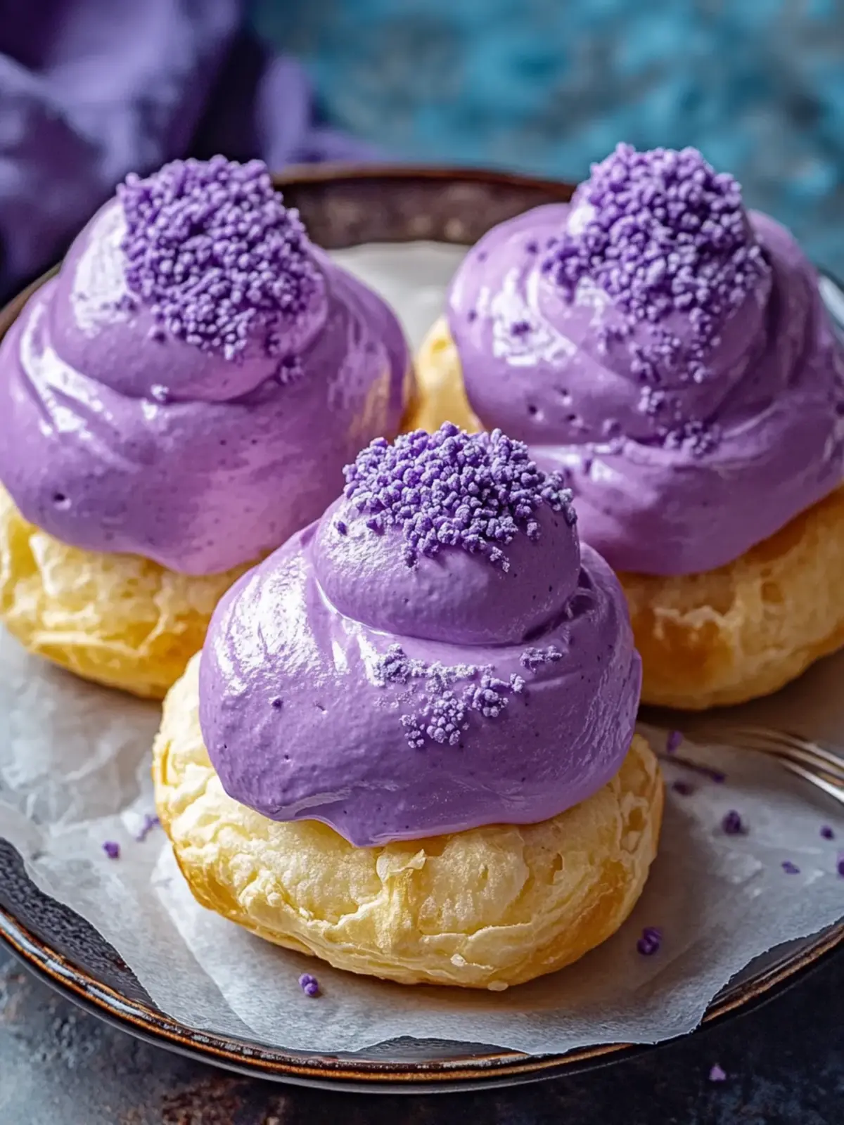 Delicious Ube Cream Puffs for Your Next Sweet Indulgence 2 Ube Cream Puffs