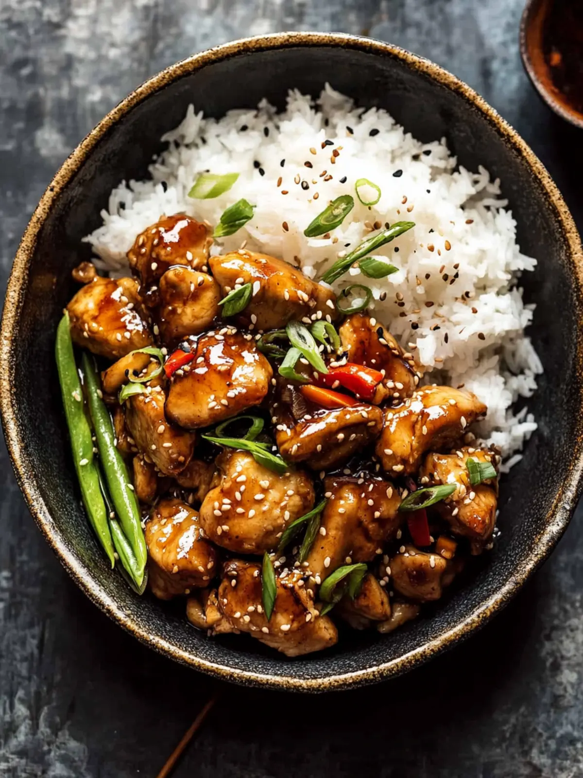 Savory Weeknight Sesame Teriyaki Chicken with Ginger Rice 5 Weeknight Sesame Teriyaki Chicken with Ginger Rice