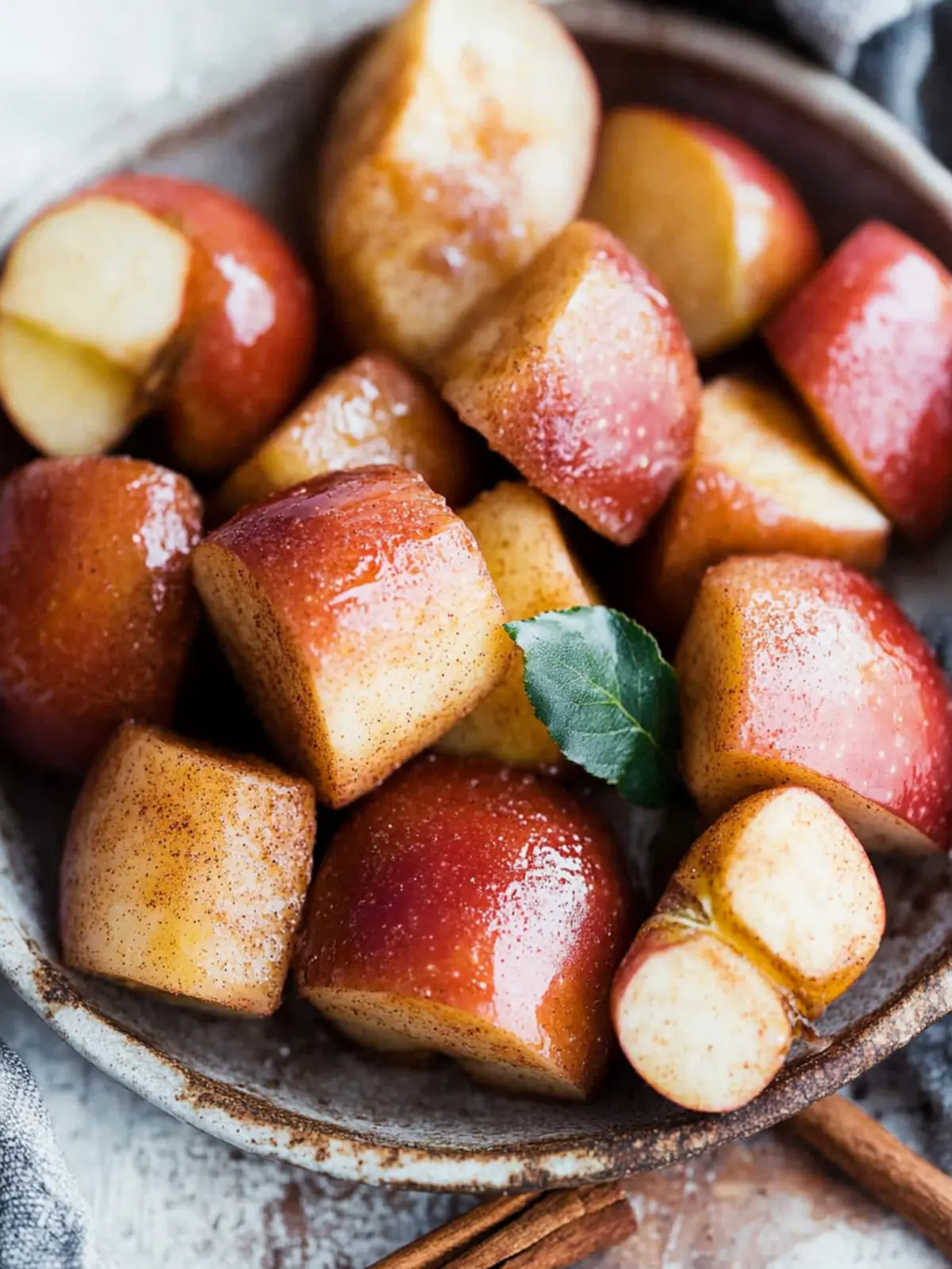 Delicious Easy Cinnamon Apples in Just 15 Minutes! 2 Easy Cinnamon Apples