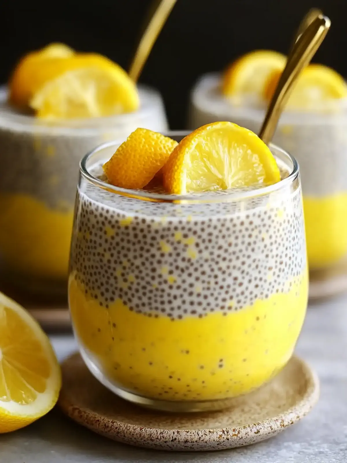 Lemon Curd Chia Pudding for a Guilt-Free Zesty Treat 2 Lemon Curd Chia Pudding