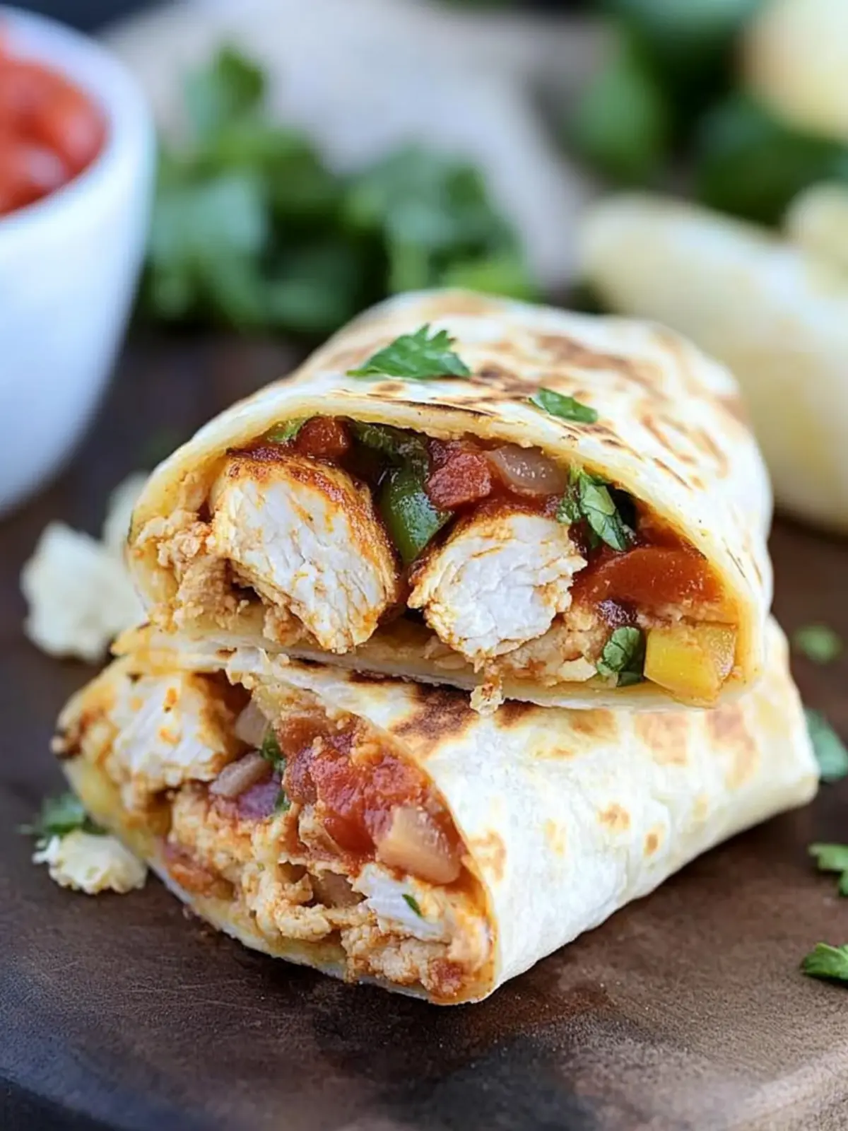 Crispy Southwest Chicken Wraps That Will Change Your Meals 3 CRISPY SOUTHWEST CHICKEN WRAPS