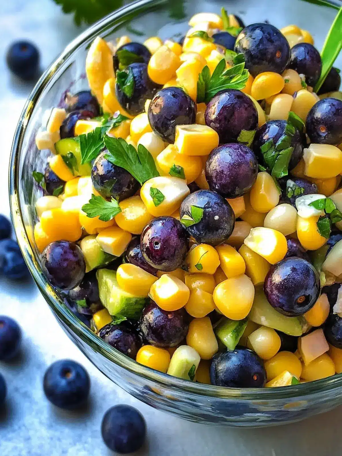 Fresh Corn & Blueberry Salad for a Vibrant Summer Twist 5 Corn & Blueberry Salad