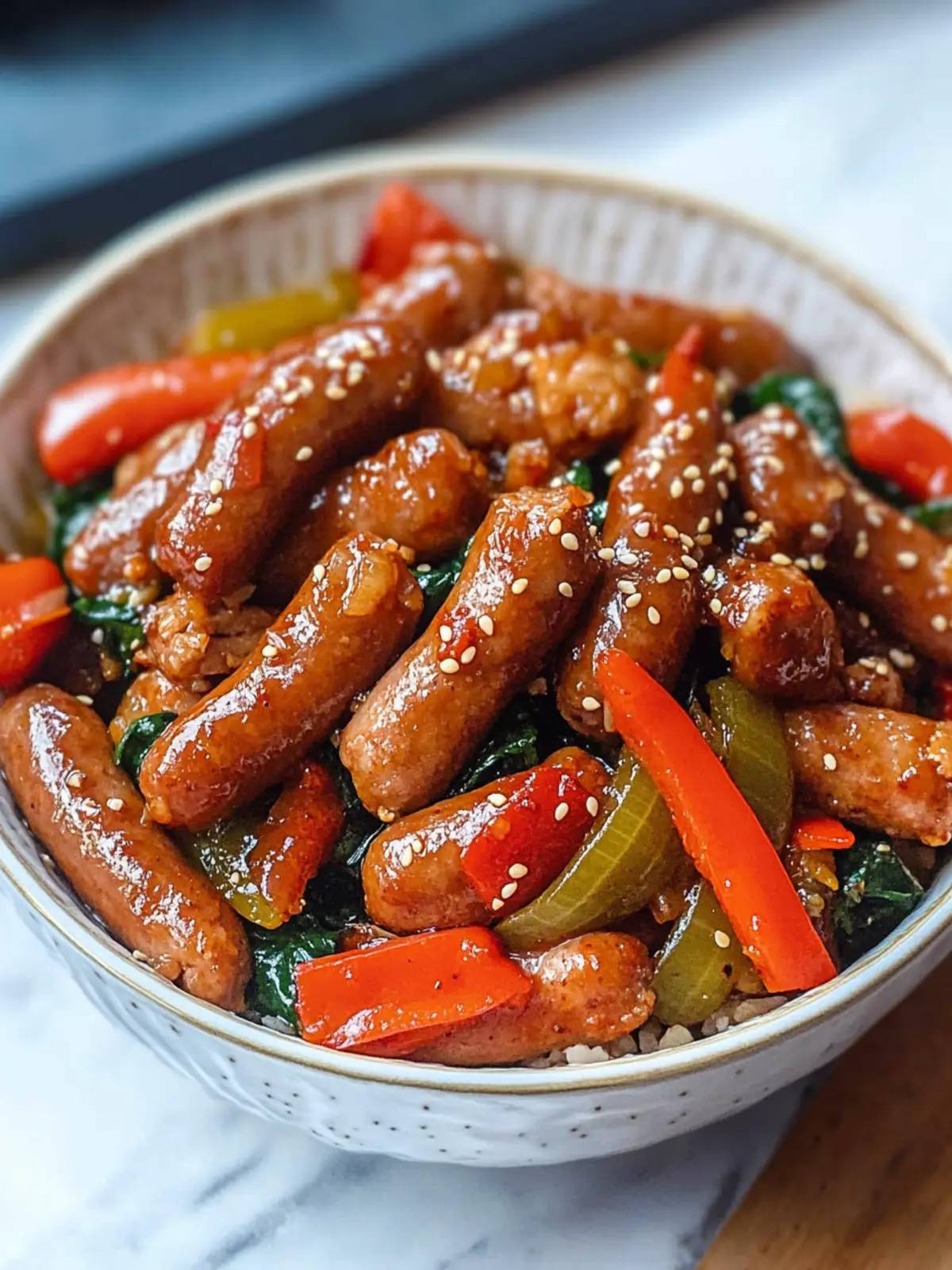 Korean Sausage Stir-Fry: A Flavor-Packed Dinner Ready in Minutes 2 Korean Sausage Stir-Fry