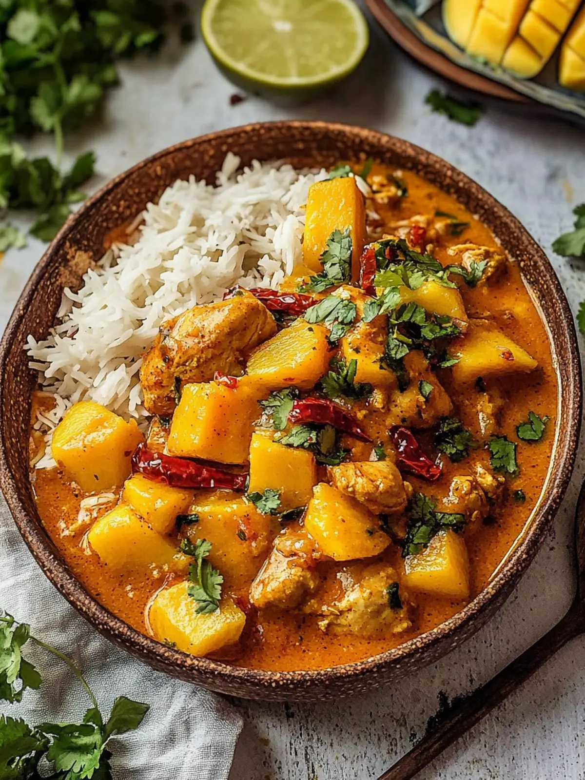 Savory Mango Chicken Curry That Will Elevate Your Dinner Game 2 Mango Chicken Curry