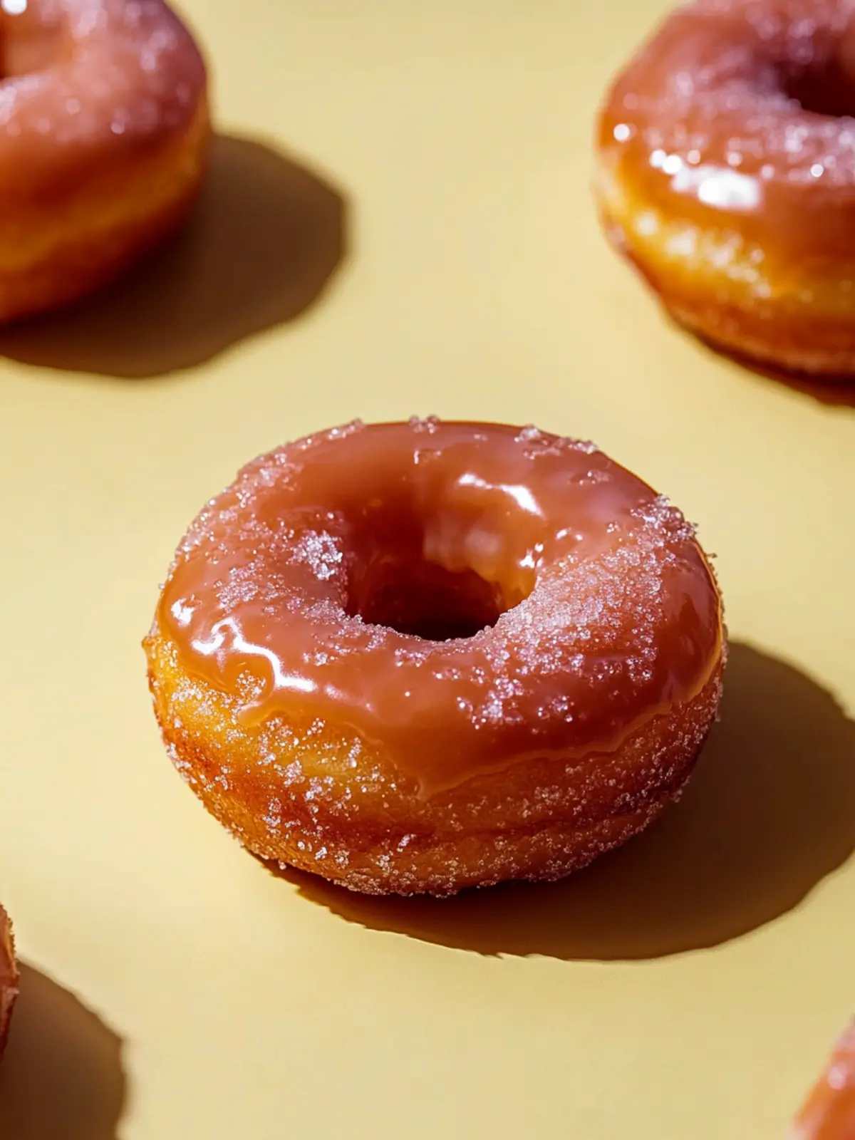 Salted Caramel Donuts with Glossy Caramel Glaze You’ll Crave 2 Salted Caramel Donuts with Glossy Caramel Glaze