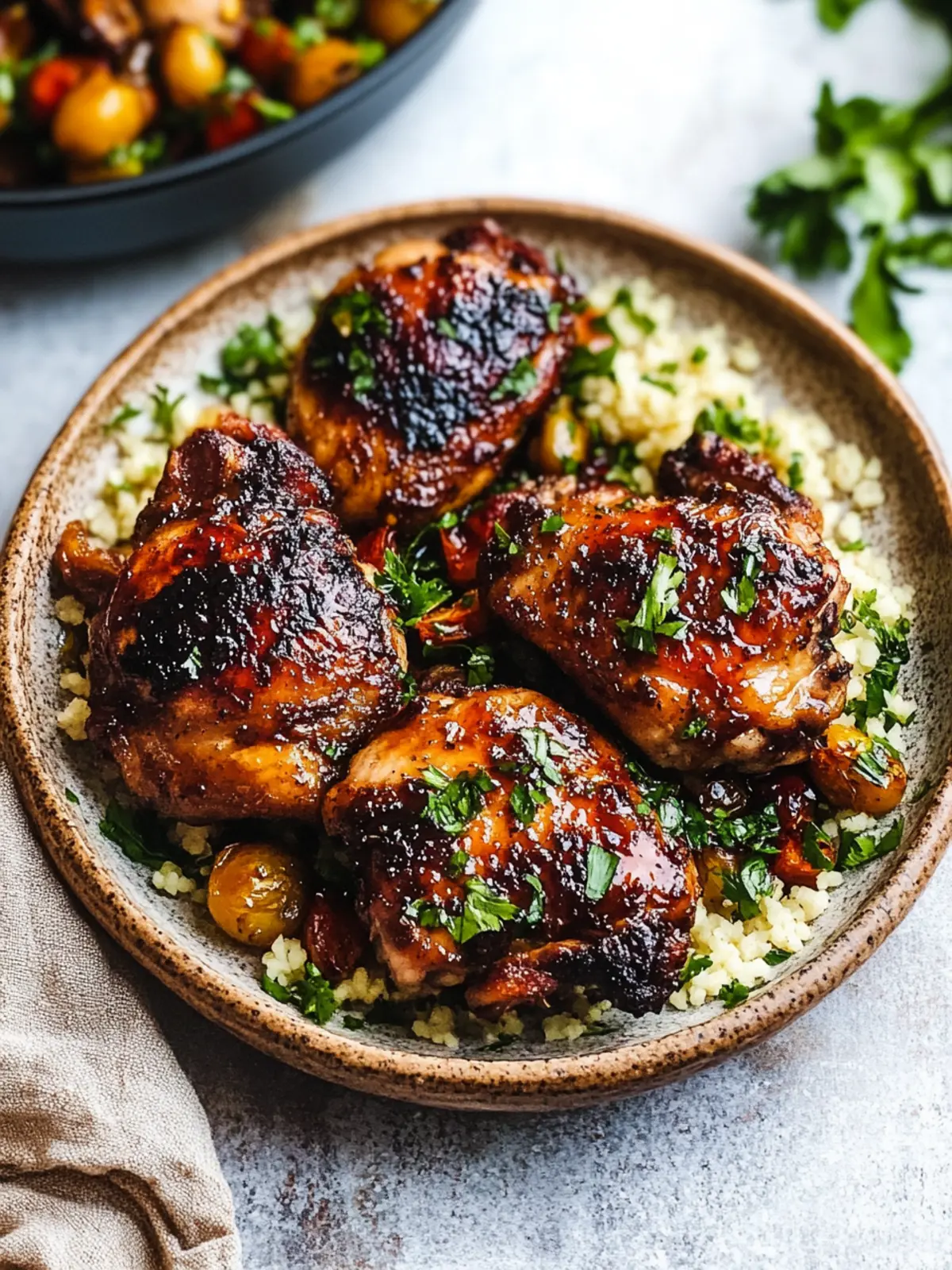 Zesty Calabrian Balsamic Chicken Thighs for Easy Dinners 2 Calabrian Balsamic Chicken Thighs