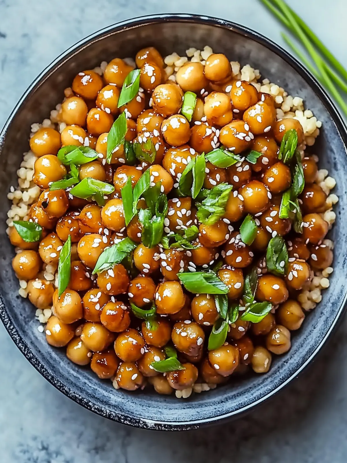 Vegan Sticky Sesame Chickpeas for a Quick Flavor Explosion 3 Vegan Sticky Sesame Chickpeas