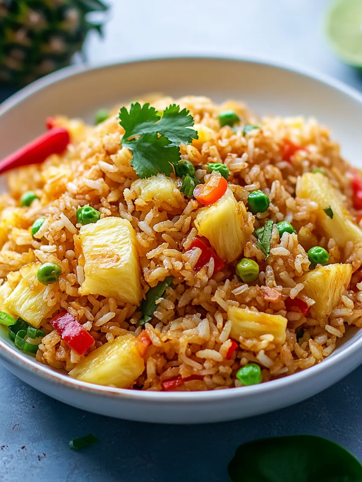 Thai Pineapple Fried Rice: Your New Favorite Tropical Delight 2 Thai Pineapple Fried Rice
