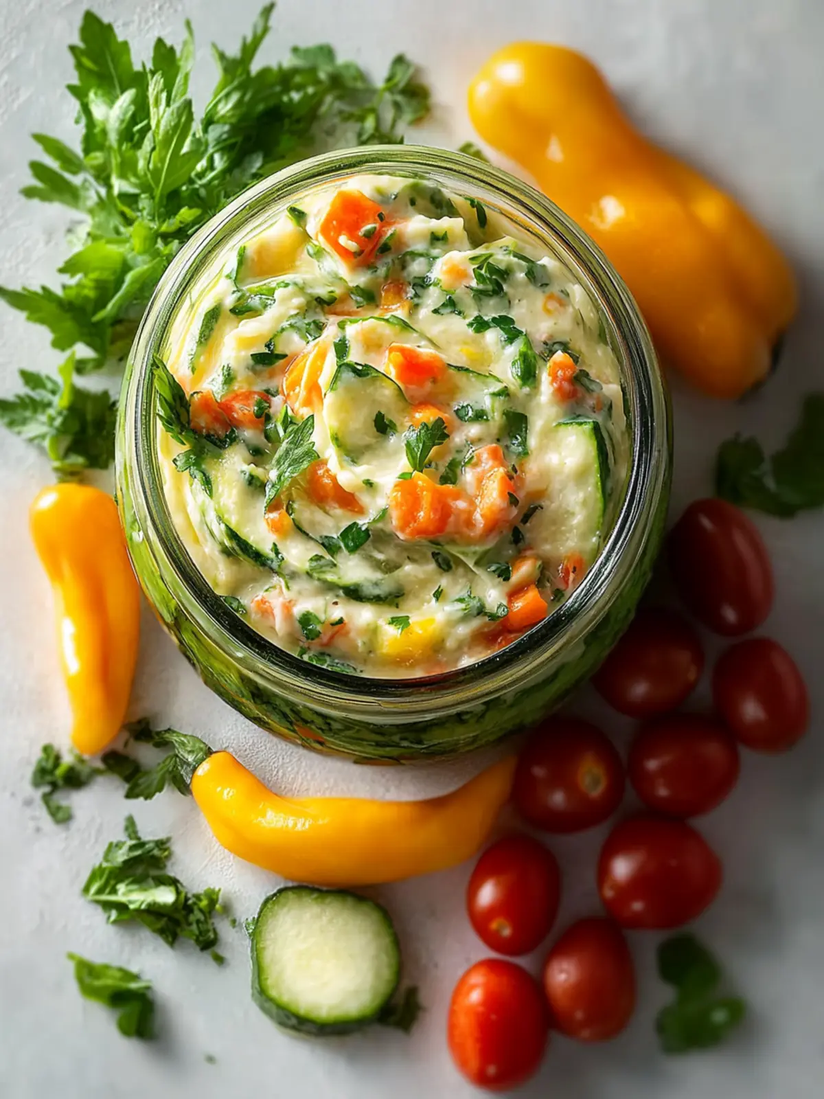 Delicious Garden Vegetable Spread for Healthy Snacking Bliss 2 Garden Vegetable Spread