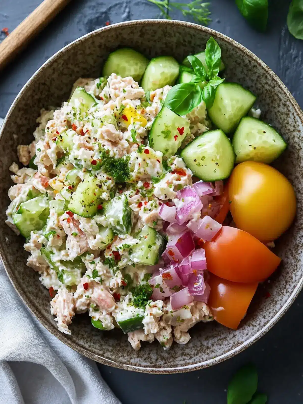 High Protein Cottage Cheese Tuna Salad for Easy Healthy Meals 2 High Protein Cottage Cheese Tuna Salad