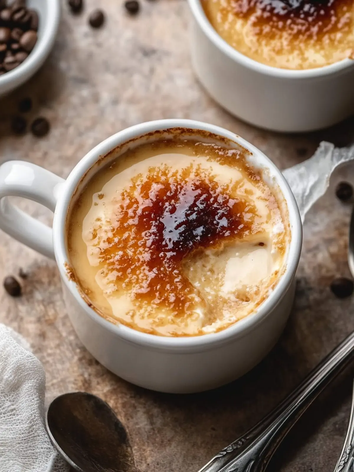 Ari’s Impossibly Creamy Coffee Crème Brûlée Magic at Home 4 Ari’s Impossibly Creamy Coffee Crème Brûlée
