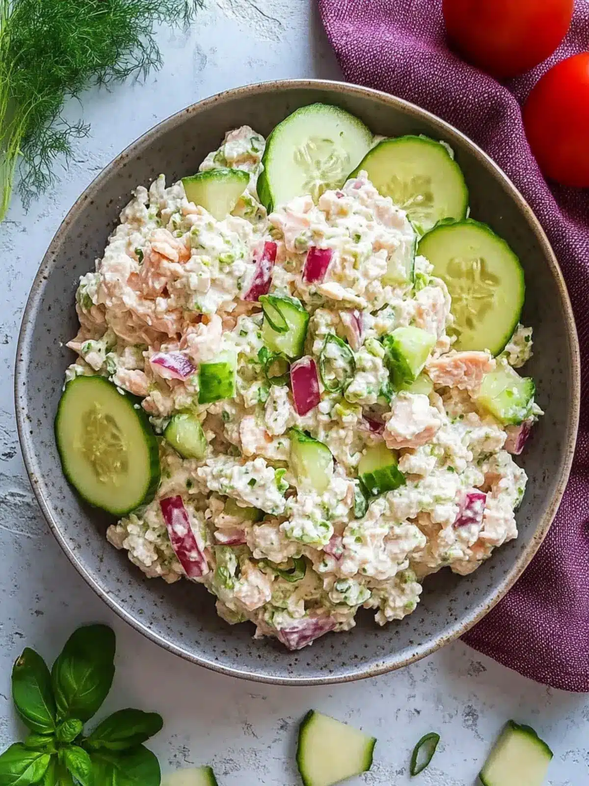 High Protein Cottage Cheese Tuna Salad for Easy Healthy Meals 4 High Protein Cottage Cheese Tuna Salad
