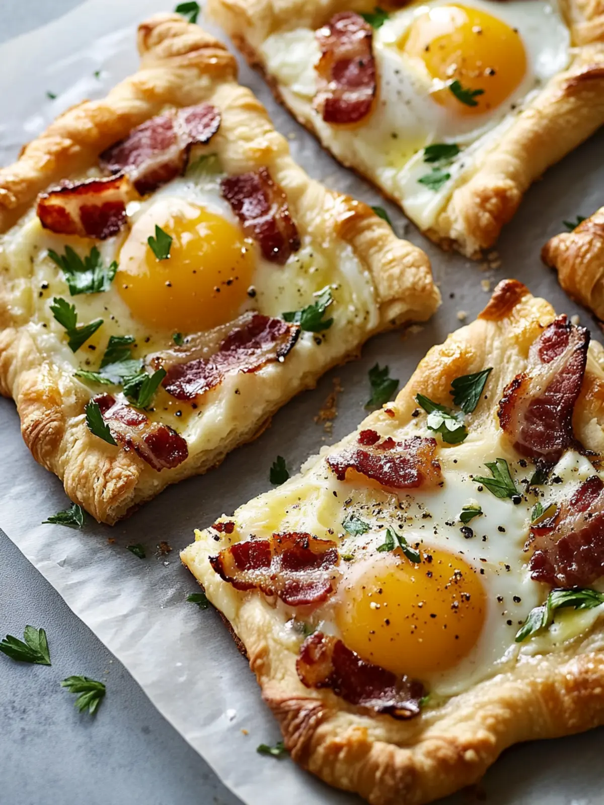 Bacon and Egg Crescent Squares: Easy Breakfast Delight 2 Bacon and Egg Crescent Squares