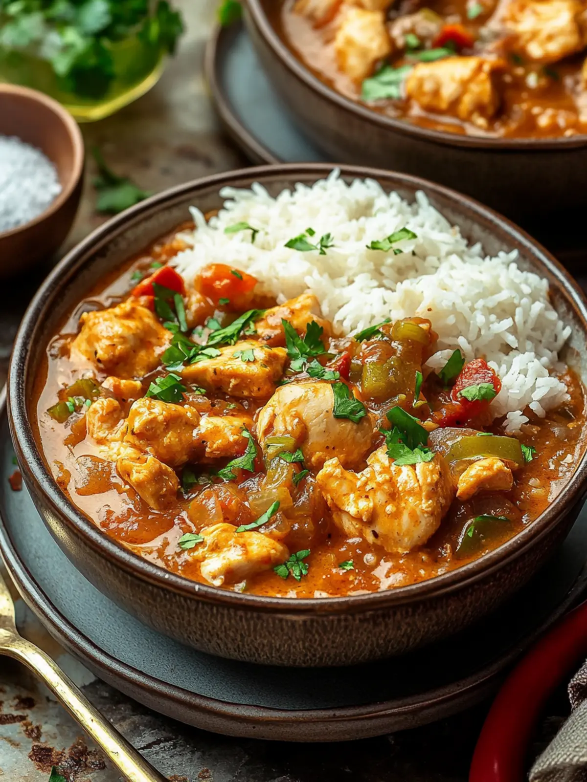 Savory Chicken Étouffée That'll Spice Up Your Dinner Routine 3 Chicken Étouffée