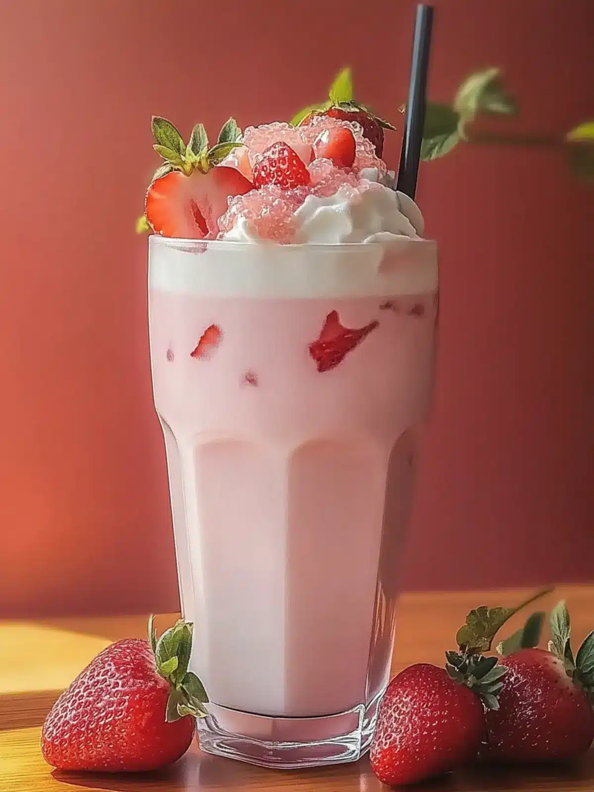 Delicious Strawberry Earl Grey Milk Tea for Refreshing Sips 4 Strawberry Earl Grey Milk Tea