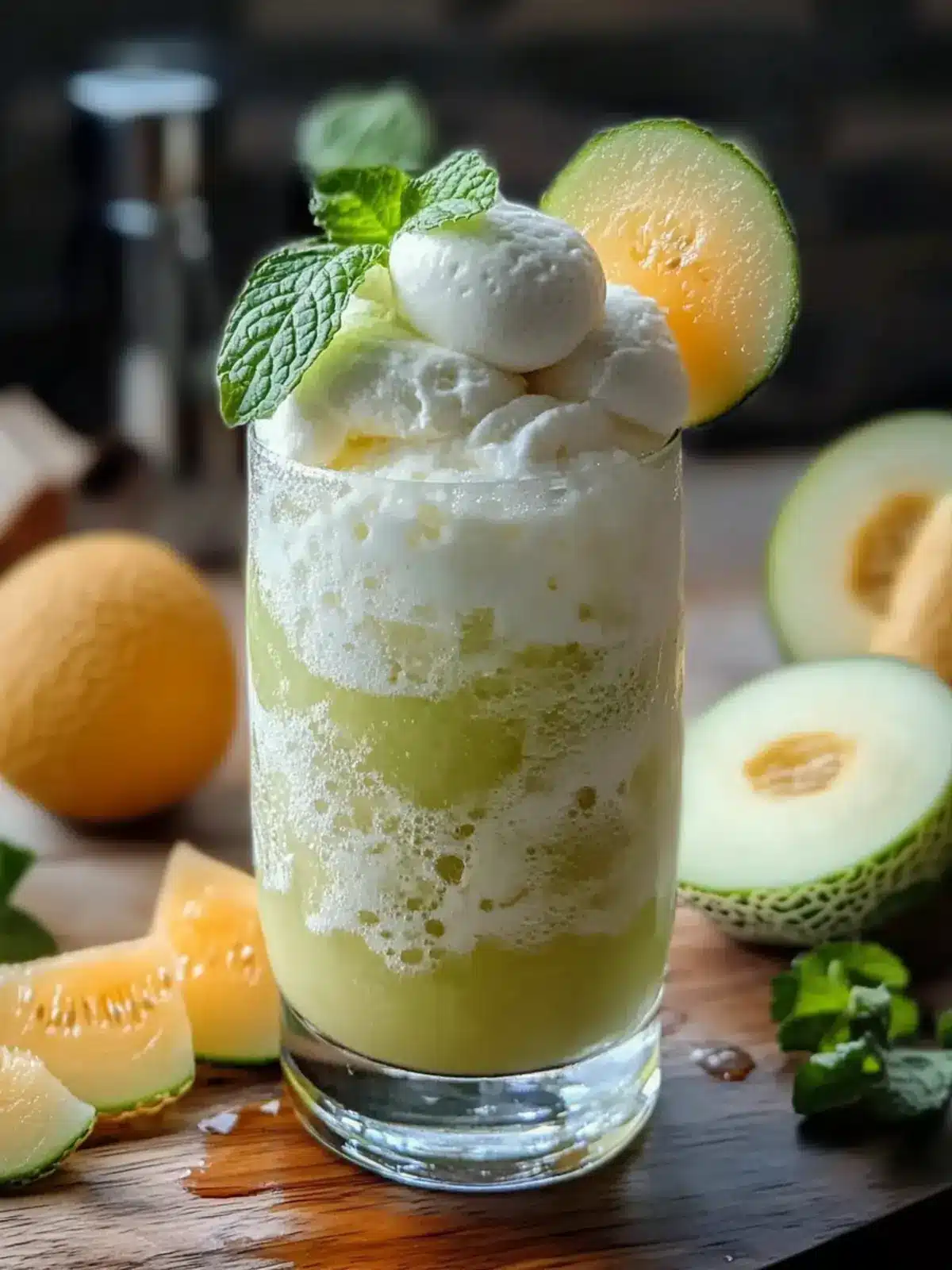 Refreshing Japanese Melon Cream Soda Float for Summer Bliss 5 Japanese Melon Cream Soda Float