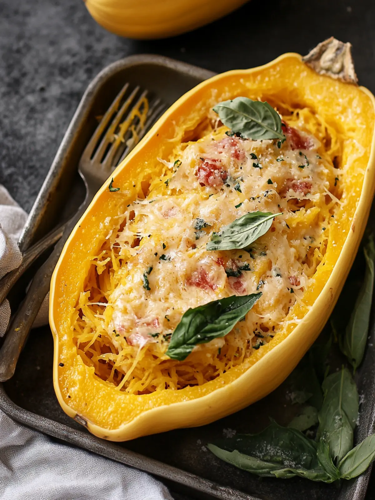 Boursin Spaghetti Squash: A Creamy, Flavor-Packed Dinner Delight 3 Boursin Spaghetti Squash