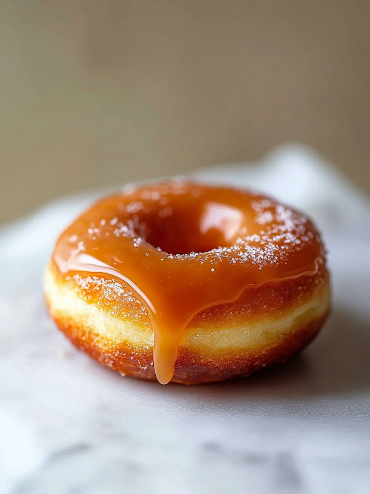 Salted Caramel Donuts with Glossy Caramel Glaze You’ll Crave 5 Salted Caramel Donuts with Glossy Caramel Glaze