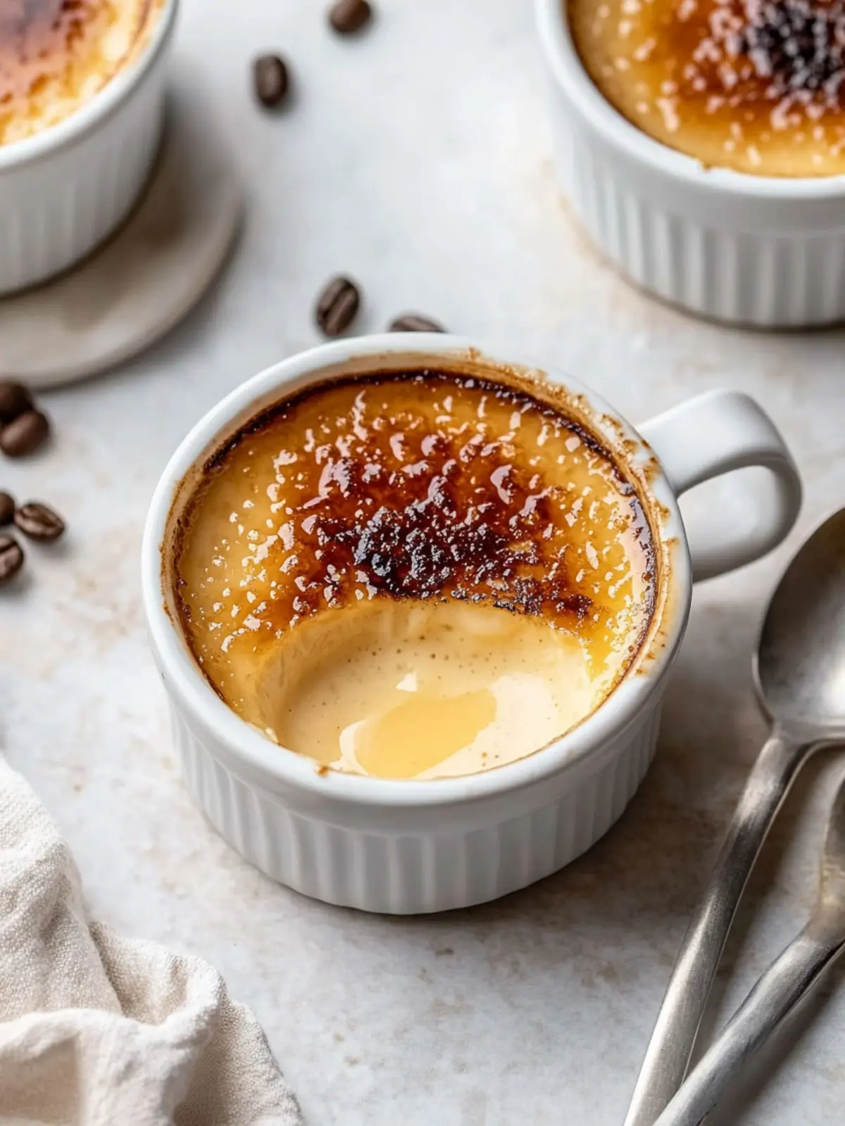 Ari’s Impossibly Creamy Coffee Crème Brûlée Magic at Home 2 Ari’s Impossibly Creamy Coffee Crème Brûlée