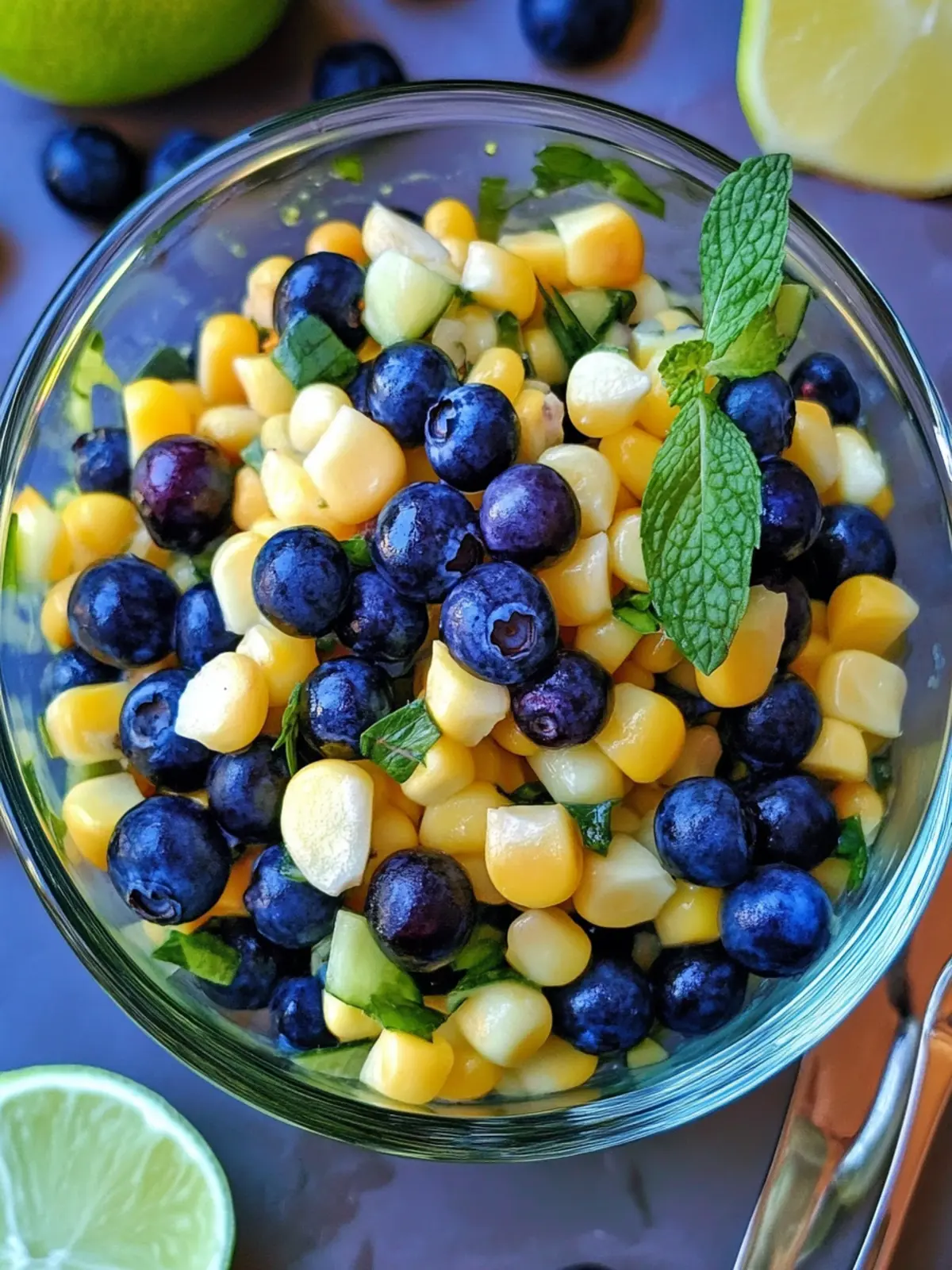 Fresh Corn & Blueberry Salad for a Vibrant Summer Twist 3 Corn & Blueberry Salad