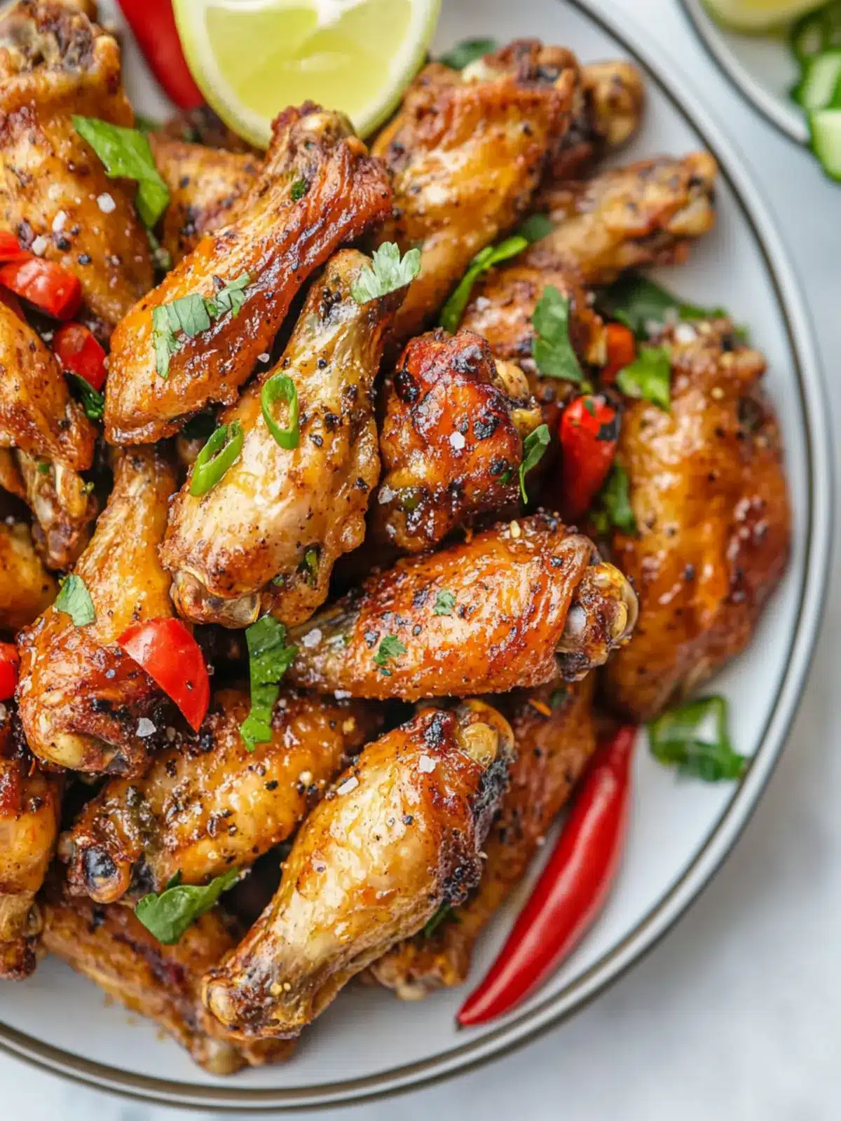 Irresistibly Crispy Salt and Pepper Chicken Wings Recipe 5 Salt and Pepper Chicken Wings