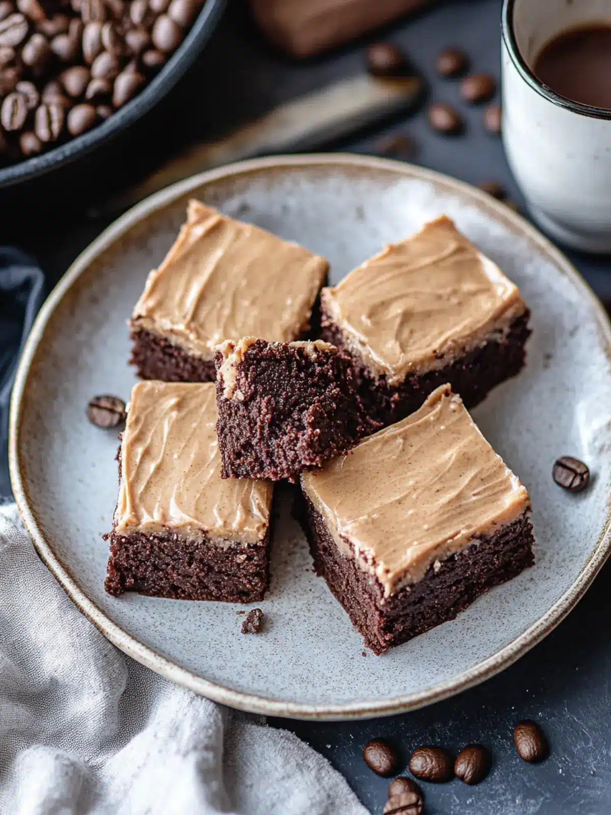 Frosted Coffee Brownies That Will Energize Your Sweet Tooth 4 Frosted Coffee Brownies