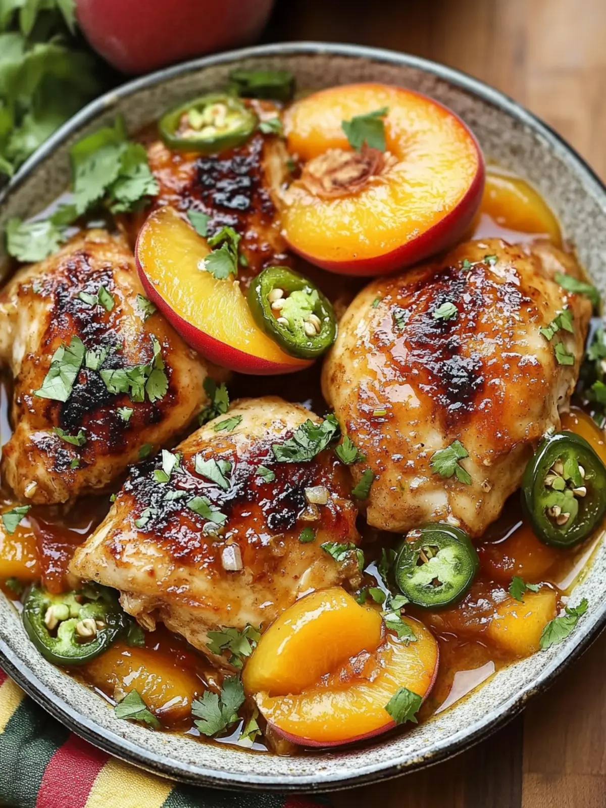Zesty Jalapeno Peach Chicken That’ll Brighten Your Dinner Table 3 Zesty Jalapeno Peach Chicken