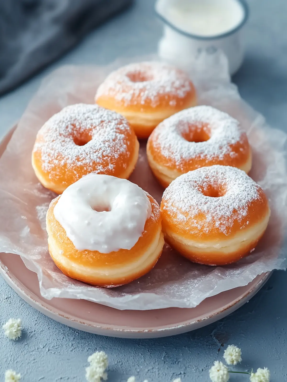 Deliciously Fluffy Korean Milk Cream Donuts You’ll Love 4 Korean Milk Cream Donuts