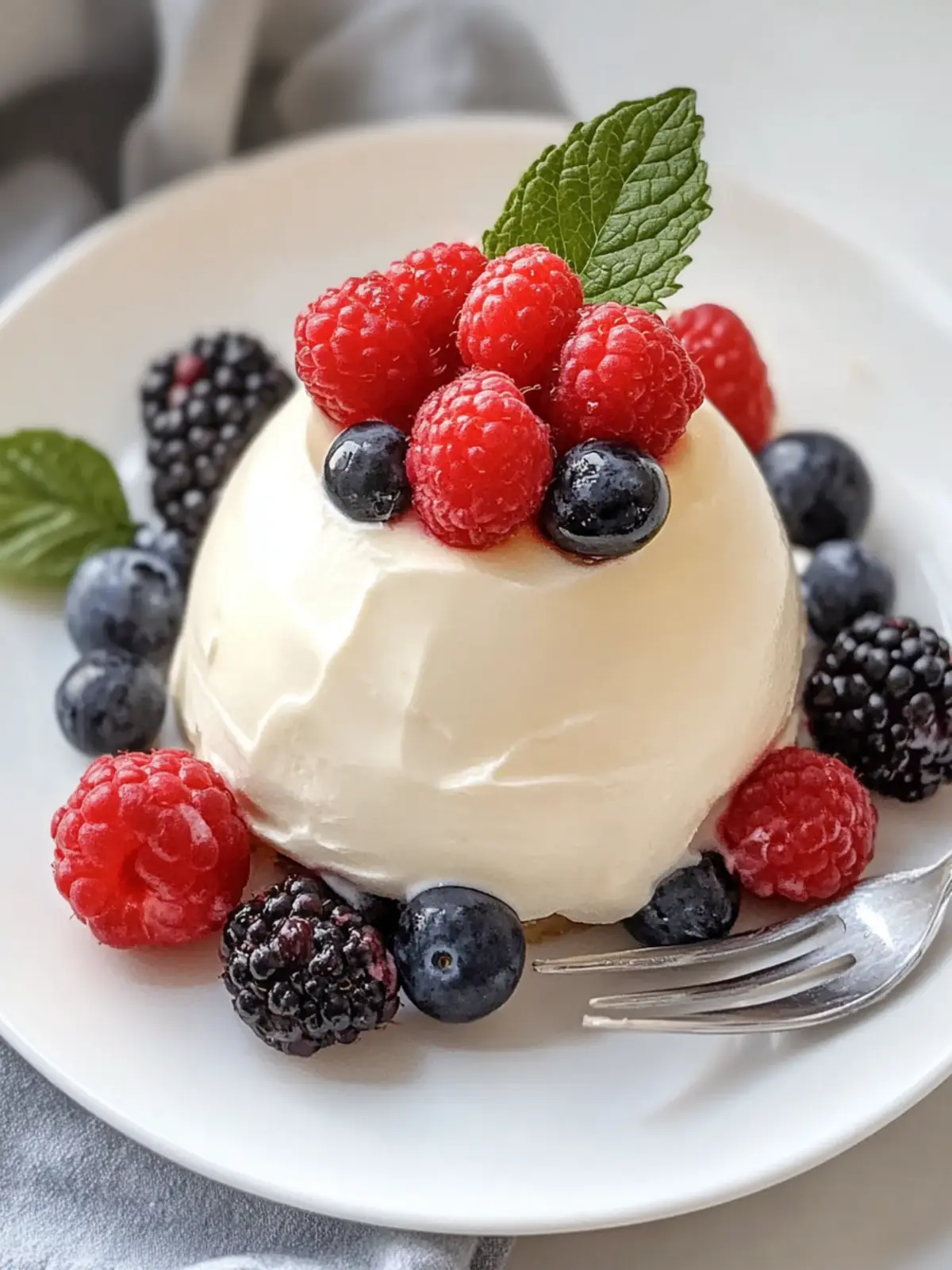 Bavarian Cream and Berries: A Luxurious Make-Ahead Delight 2 Bavarian Cream and Berries