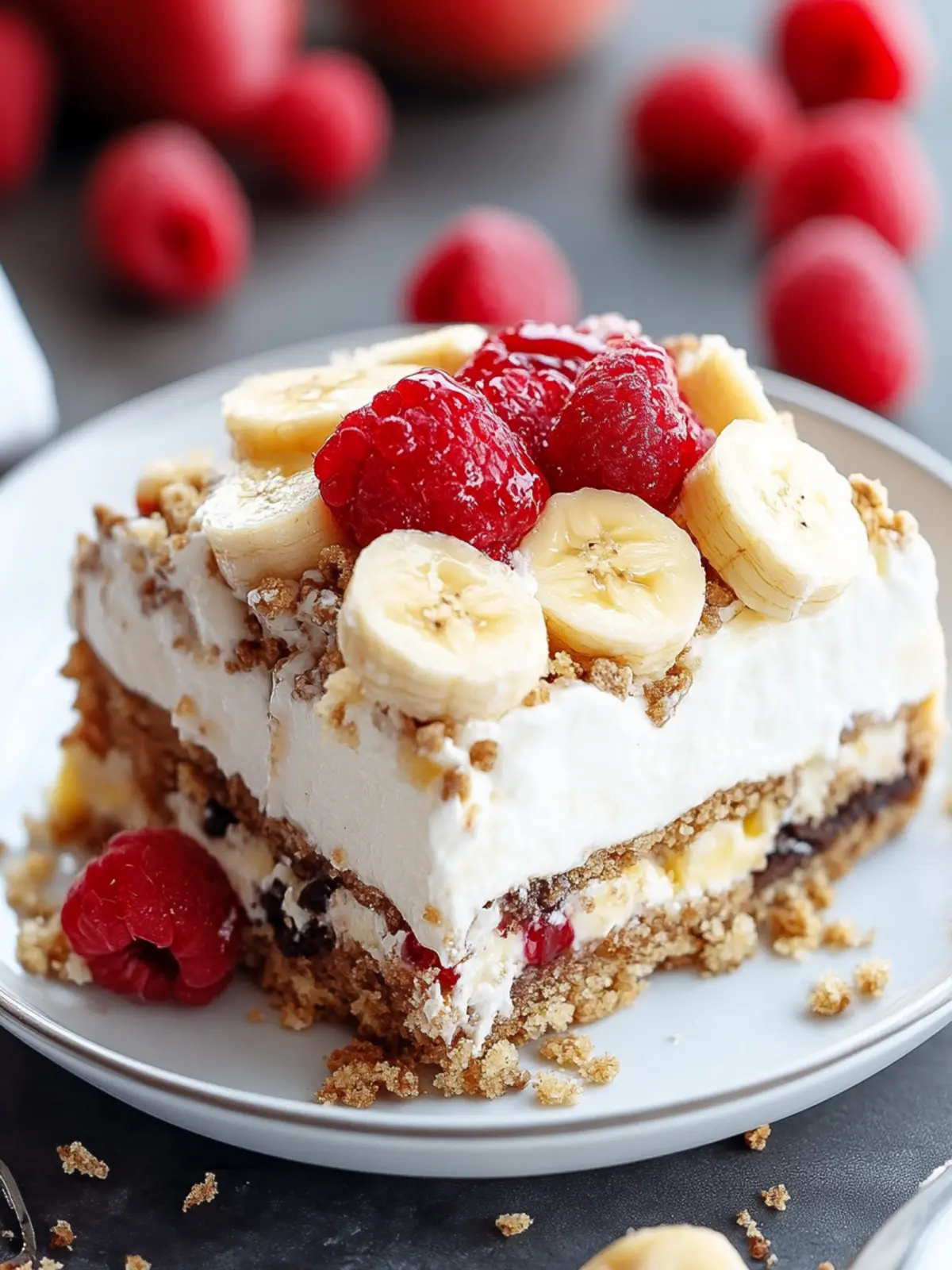 Delicious Banana Split Dump Cake: No-Bake Family Treat 4 Banana Split Dump Cake