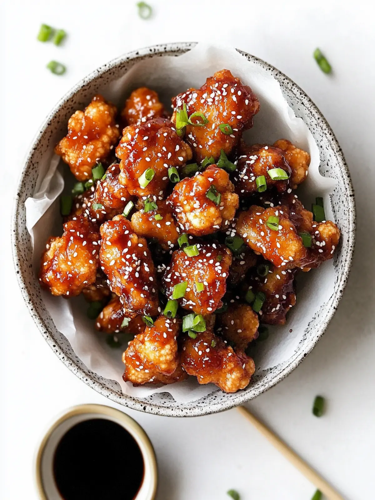 Irresistible Air Fryer Sesame Cauliflower Wings Recipe 4 Air Fryer Sesame Cauliflower Wings