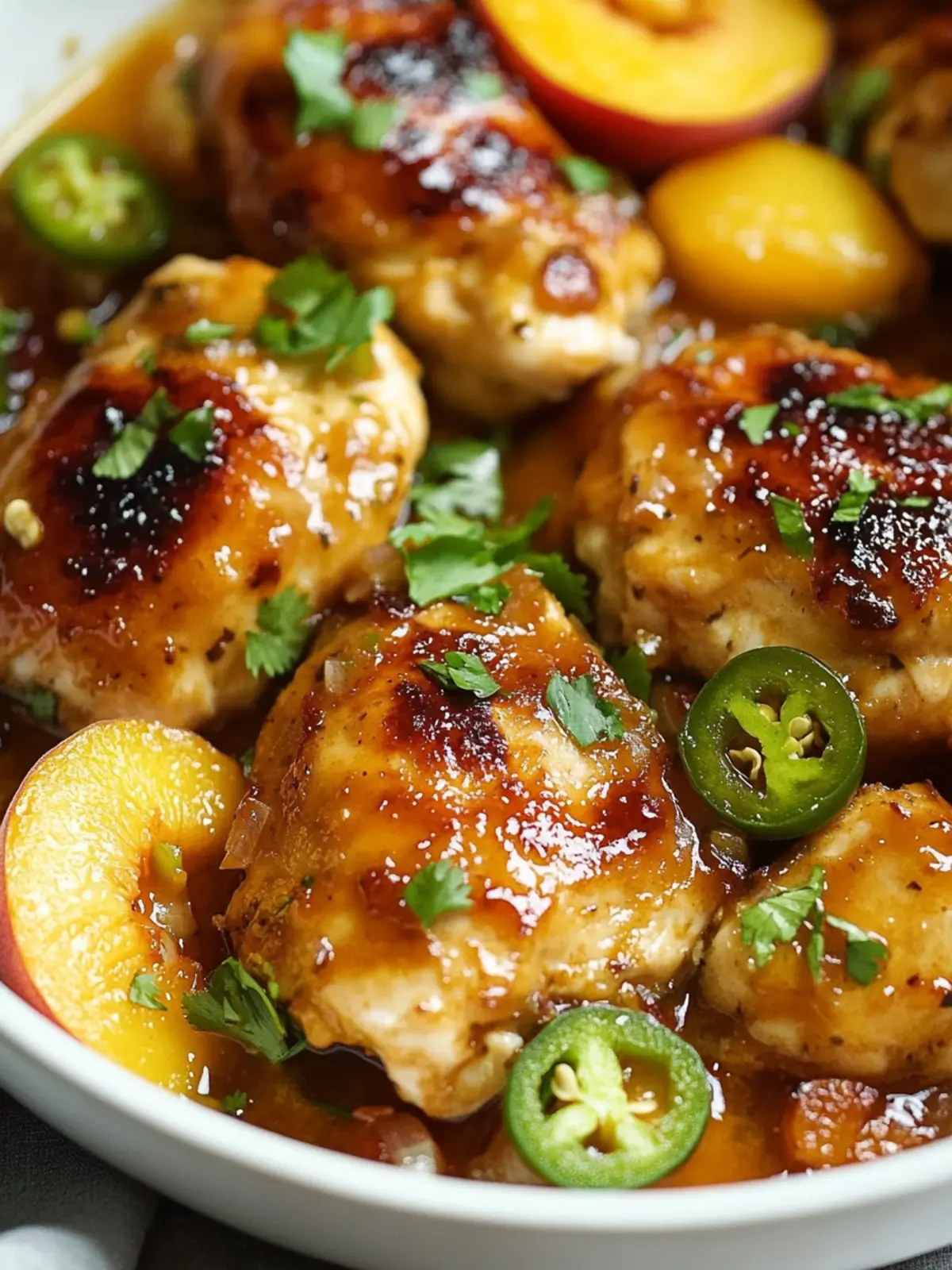 Zesty Jalapeno Peach Chicken That’ll Brighten Your Dinner Table 2 Zesty Jalapeno Peach Chicken