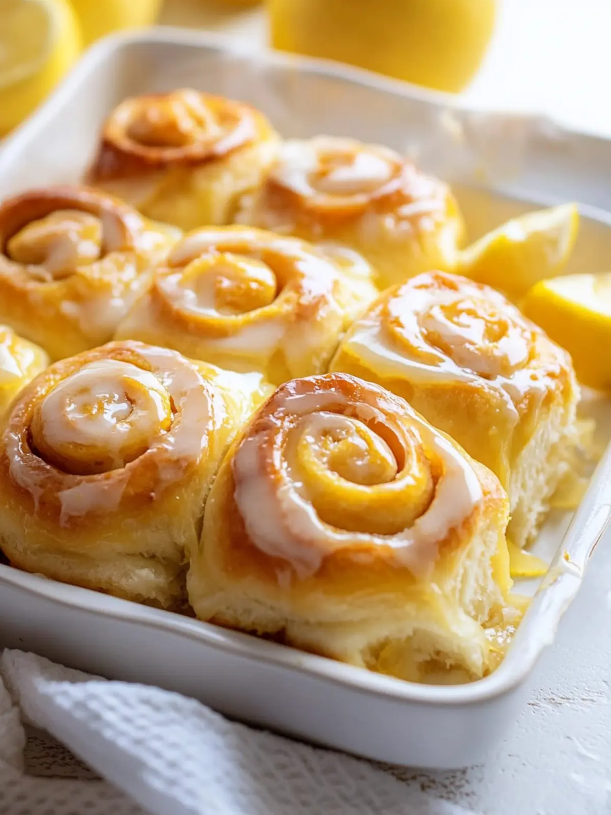 Lemon Sweet Rolls That Will Brighten Your Day 2 Lemon Sweet Rolls