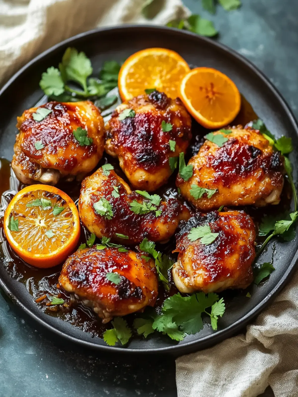 Spicy-Sweet Harissa Orange Chicken Thighs for Easy Weeknight Wins 4 Spicy-Sweet Harissa Orange Chicken Thighs