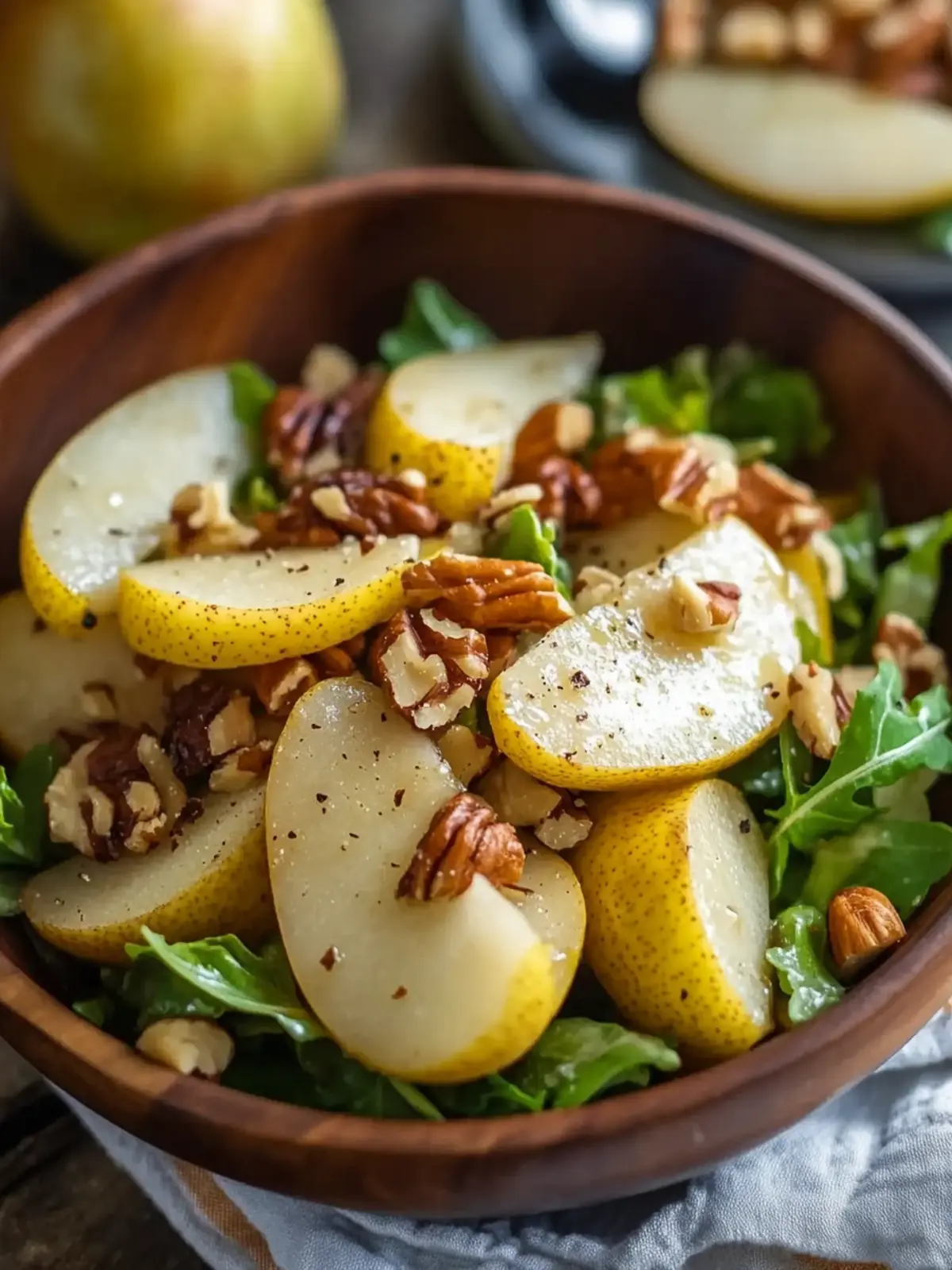Zesty Pear Walnut Salad Recipe for a Fresh Flavor Boost 2 Zesty Pear Walnut Salad Recipe