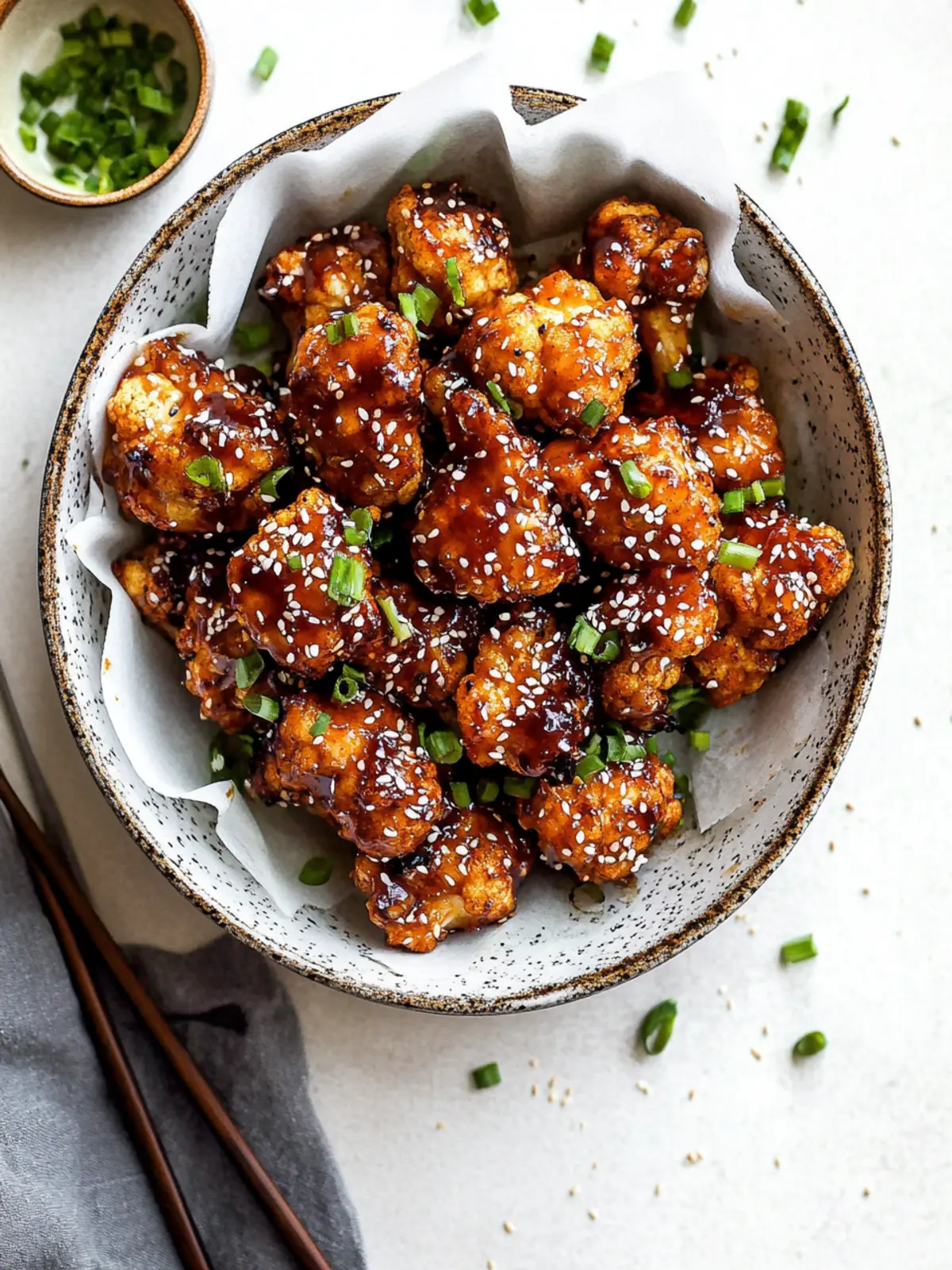 Irresistible Air Fryer Sesame Cauliflower Wings Recipe 2 Air Fryer Sesame Cauliflower Wings