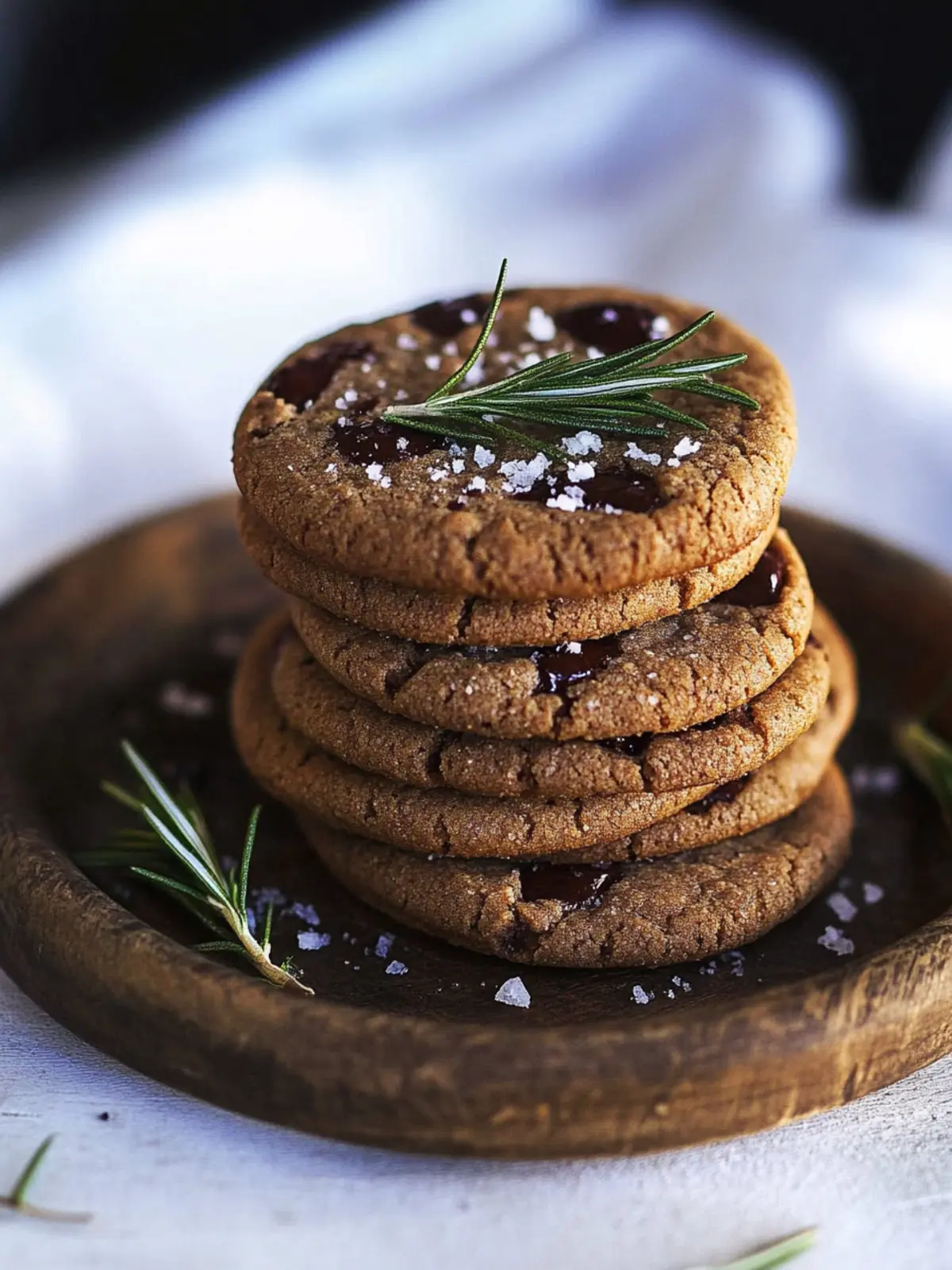 Salted Rosemary & Chocolate Cookies for Irresistible Flavor 4 Salted Rosemary & Chocolate Cookies