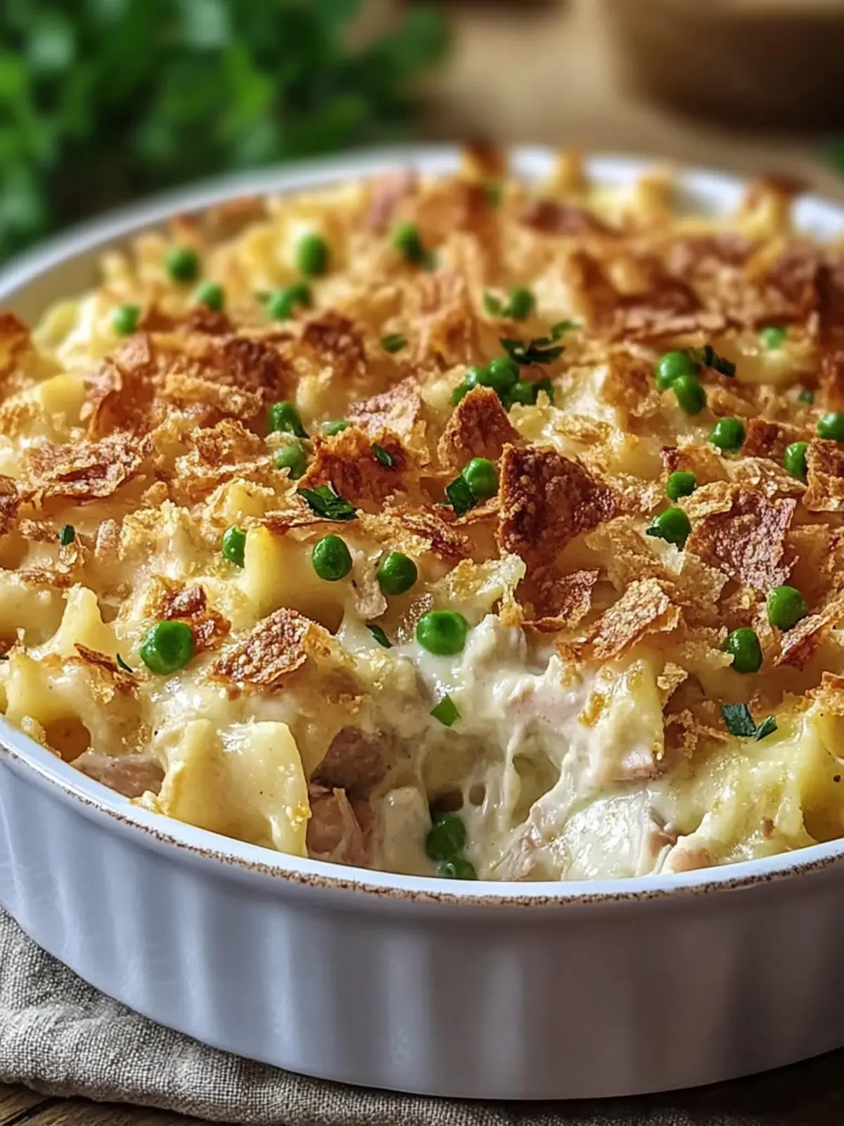 High-Protein Tuna Casserole Recipe with Easy Greek Yogurt Sauce 4 High-Protein Tuna Casserole Recipe with Easy Greek Yogurt Sauce
