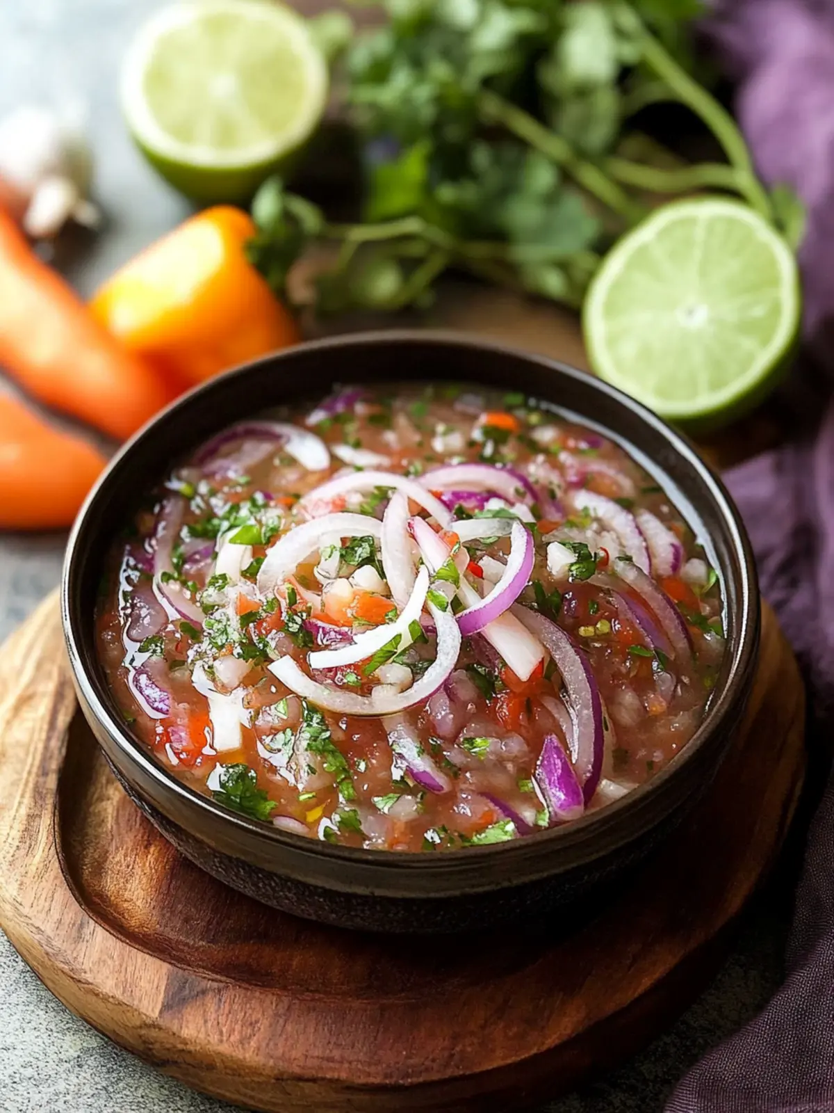 Peruvian Salsa Criolla: A Zesty Twist for Every Meal 2 Peruvian Salsa Criolla