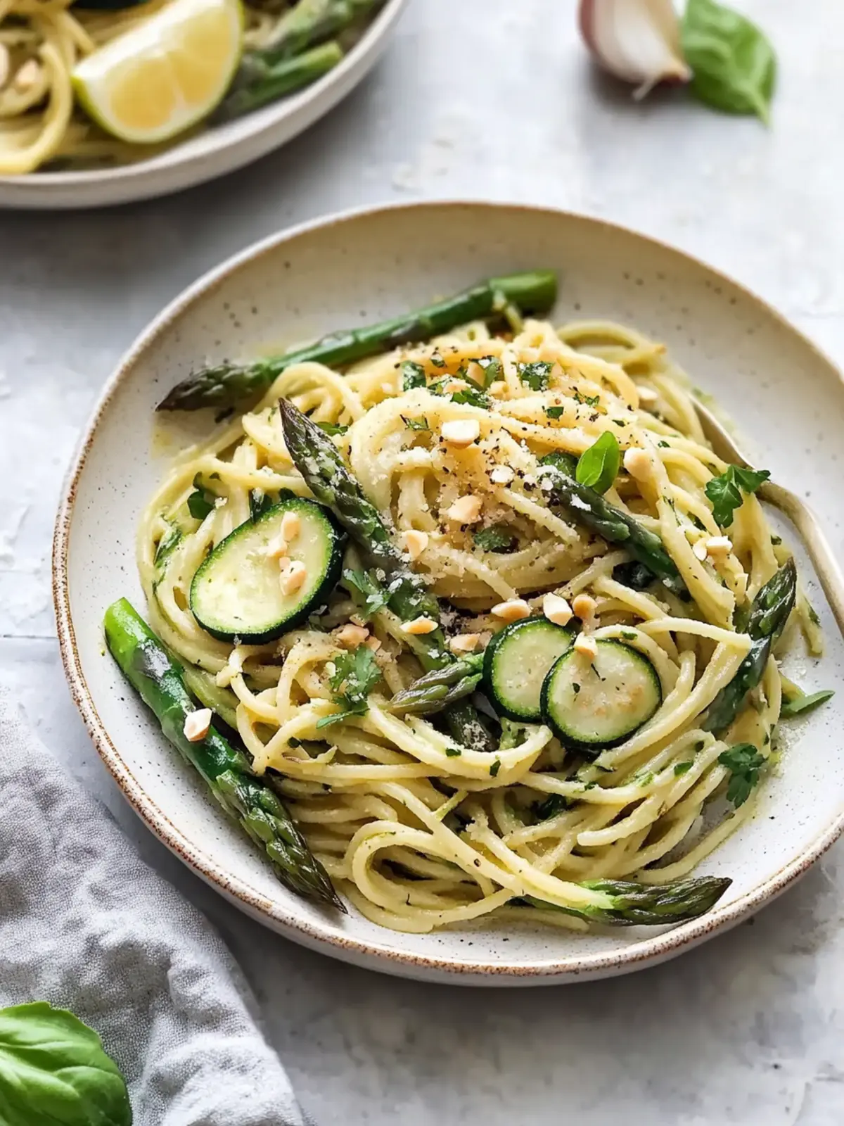 Simple Asparagus and Zucchini Pasta That Dazzles Your Tastebuds 3 Simple Asparagus and Zucchini Pasta