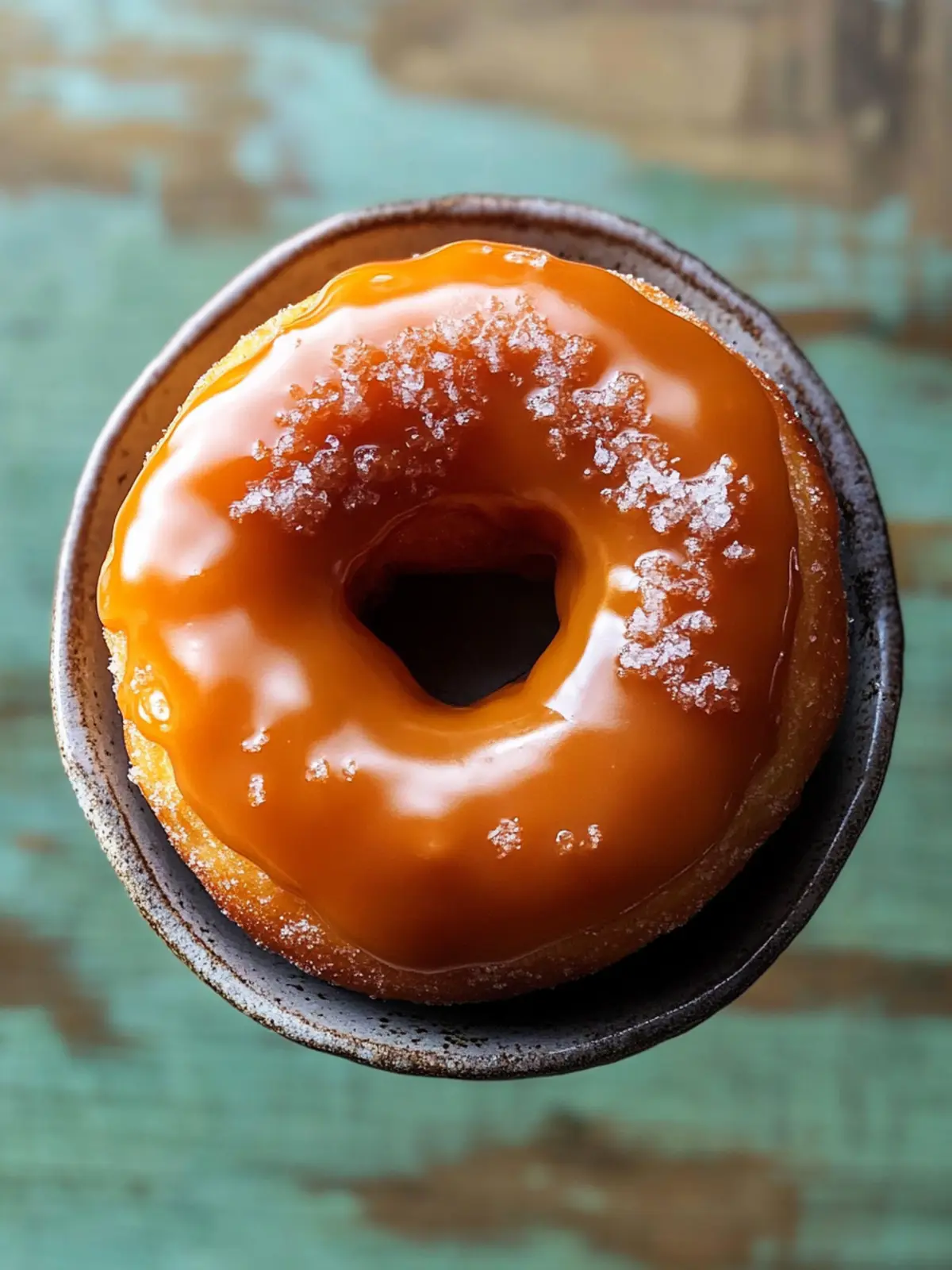 Salted Caramel Donuts with Glossy Caramel Glaze You’ll Crave 3 Salted Caramel Donuts with Glossy Caramel Glaze