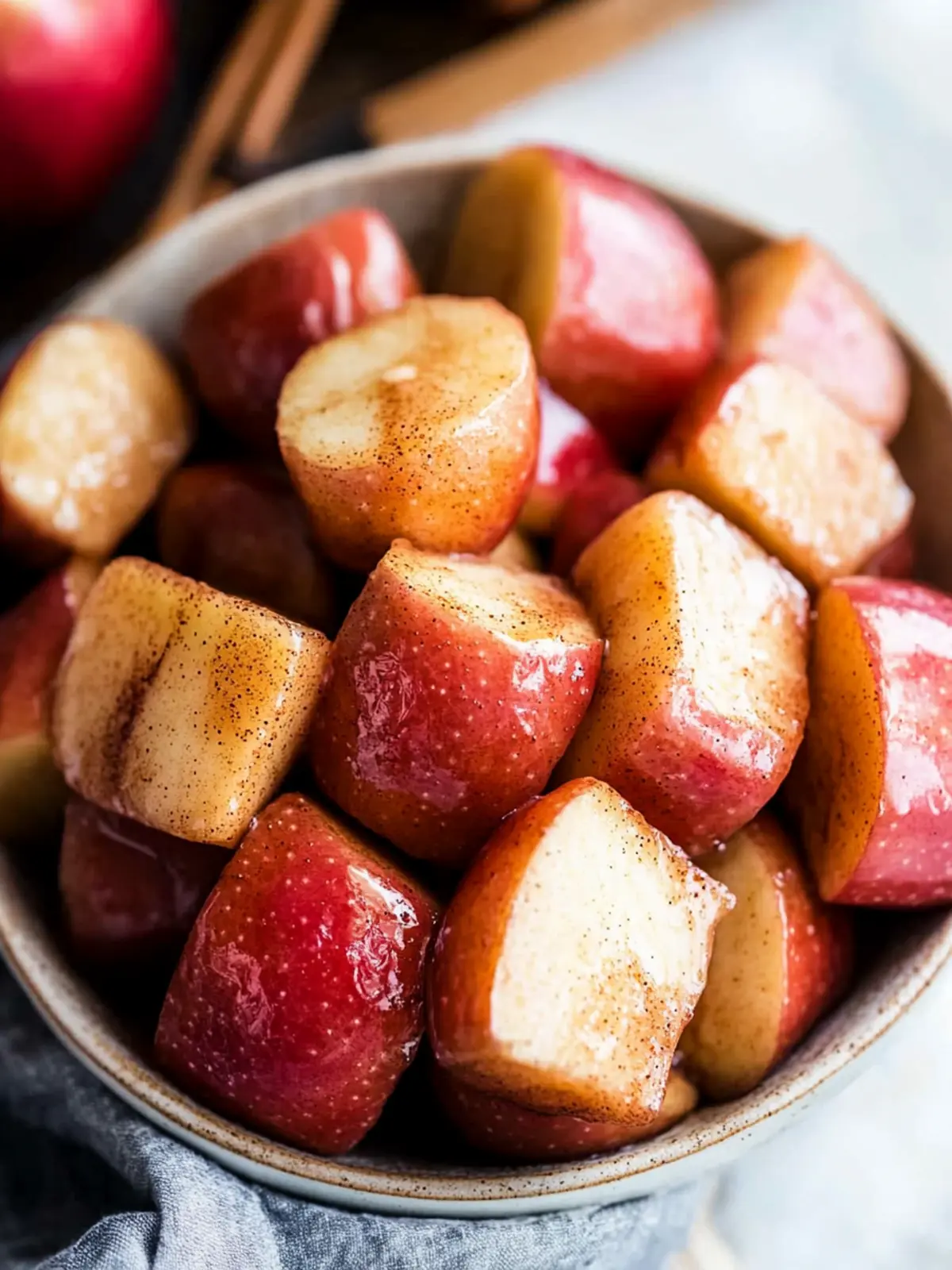 Delicious Easy Cinnamon Apples in Just 15 Minutes! 3 Easy Cinnamon Apples