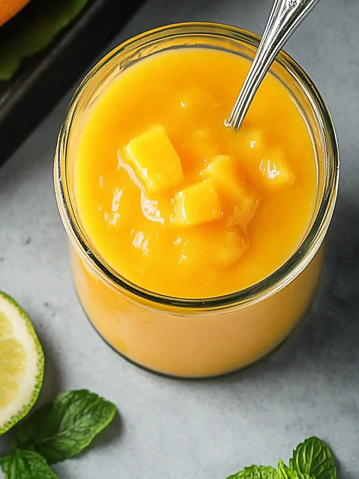 Deliciously Easy Mango Coulis in Just 3 Ingredients 3 Easy Mango Coulis