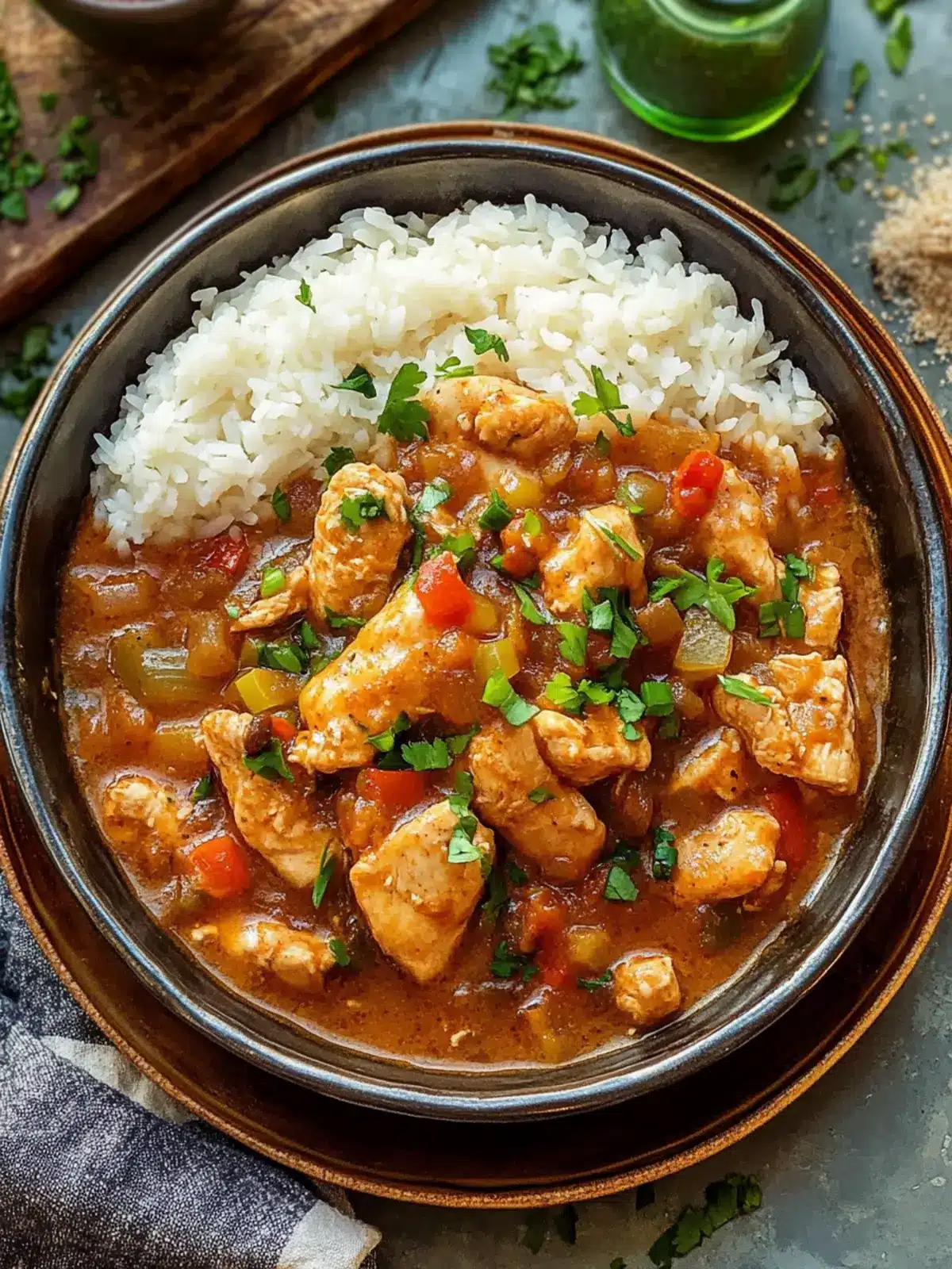 Savory Chicken Étouffée That'll Spice Up Your Dinner Routine 2 Chicken Étouffée