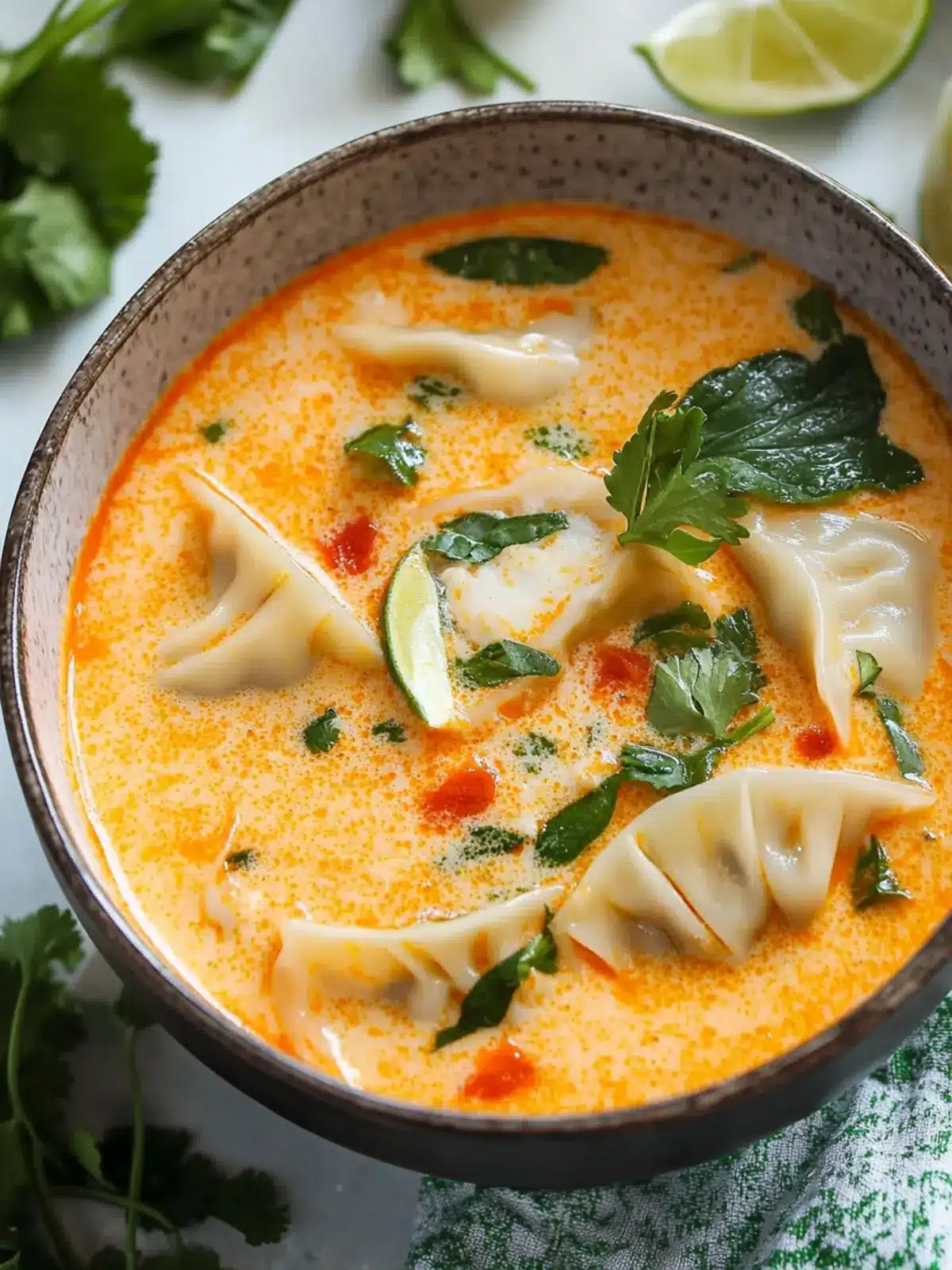 Delicious Thai Coconut Potsticker Soup You’ll Crave Daily 3 Thai Coconut Potsticker Soup
