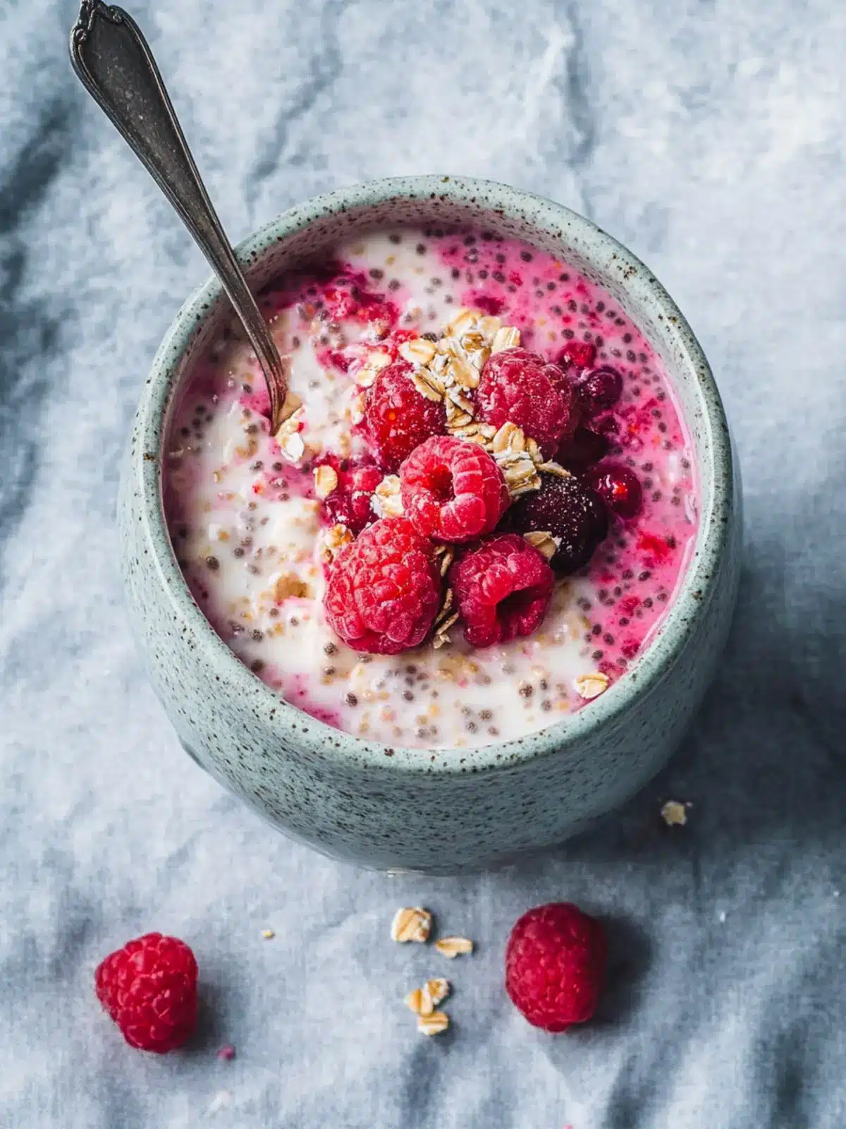 Transform Mornings with Berry Chia Overnight Oats Delight 4 Berry Chia Overnight Oats